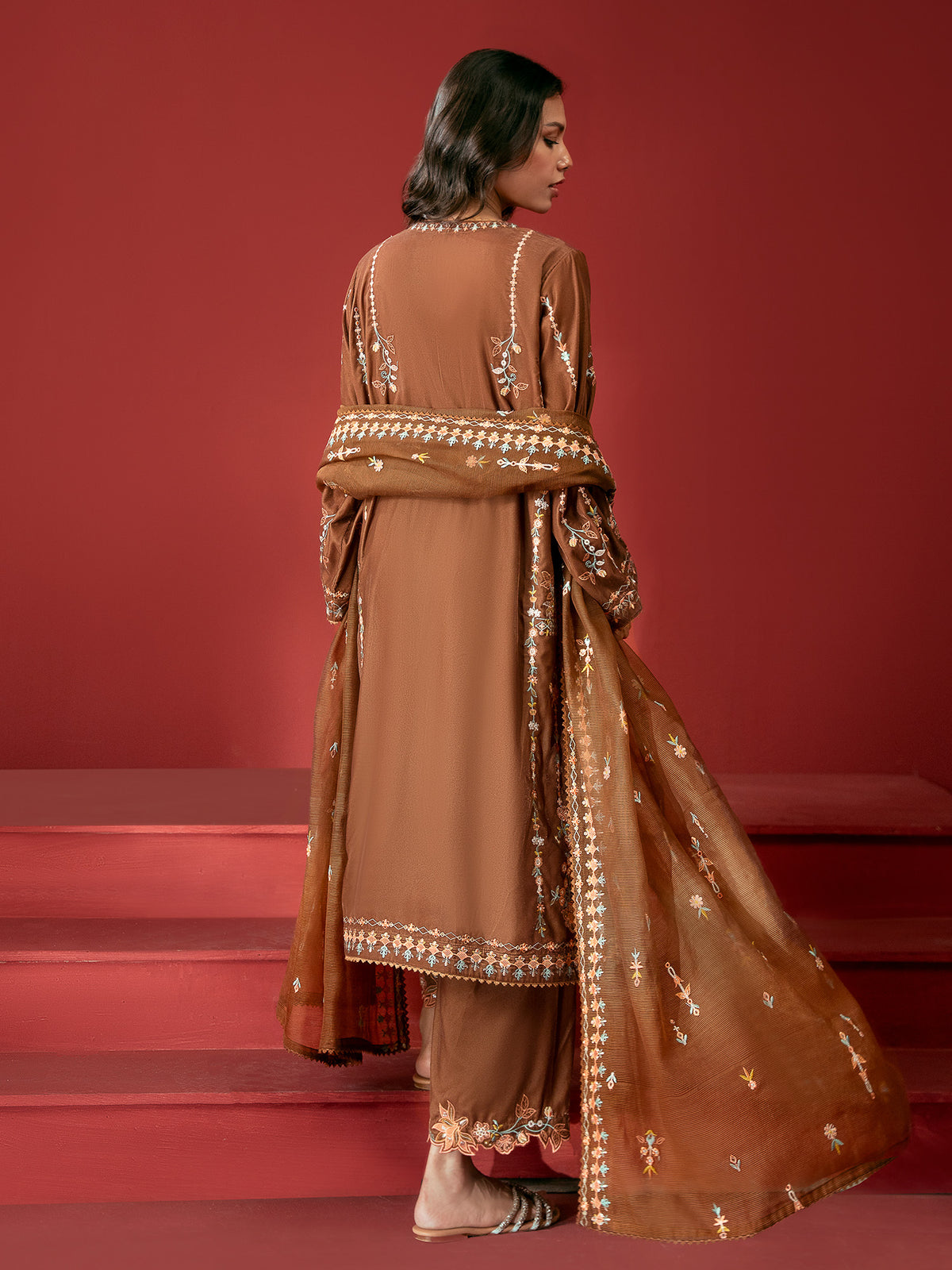 Embroidered Co-ord Set