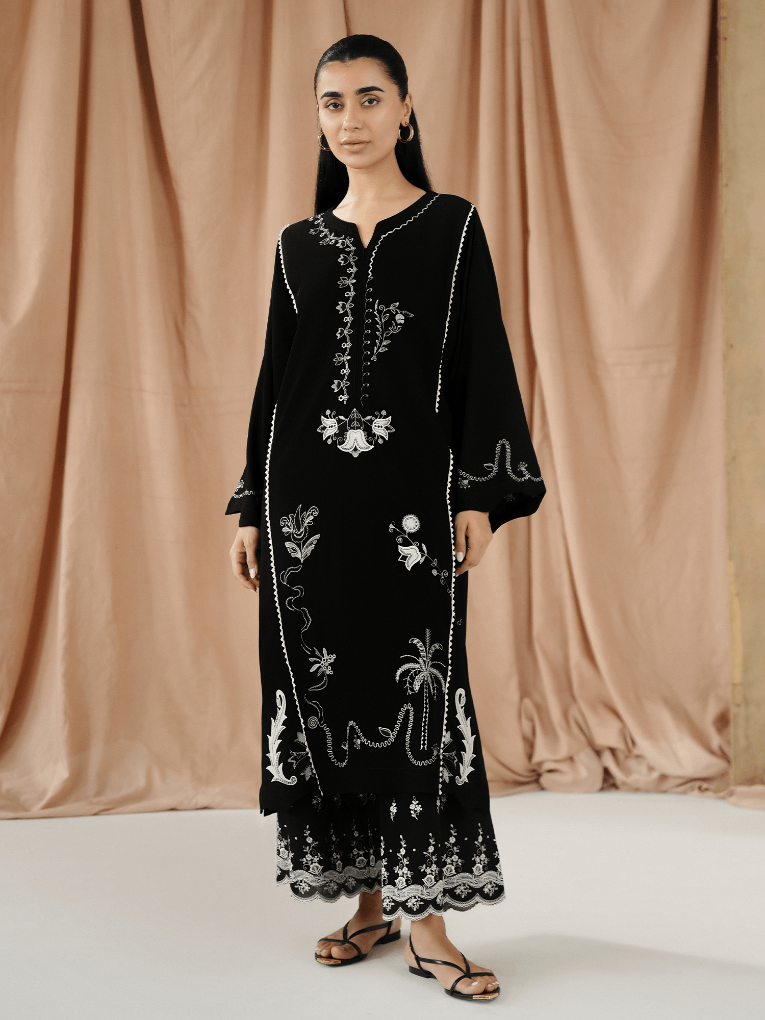 Embroidered Kurta