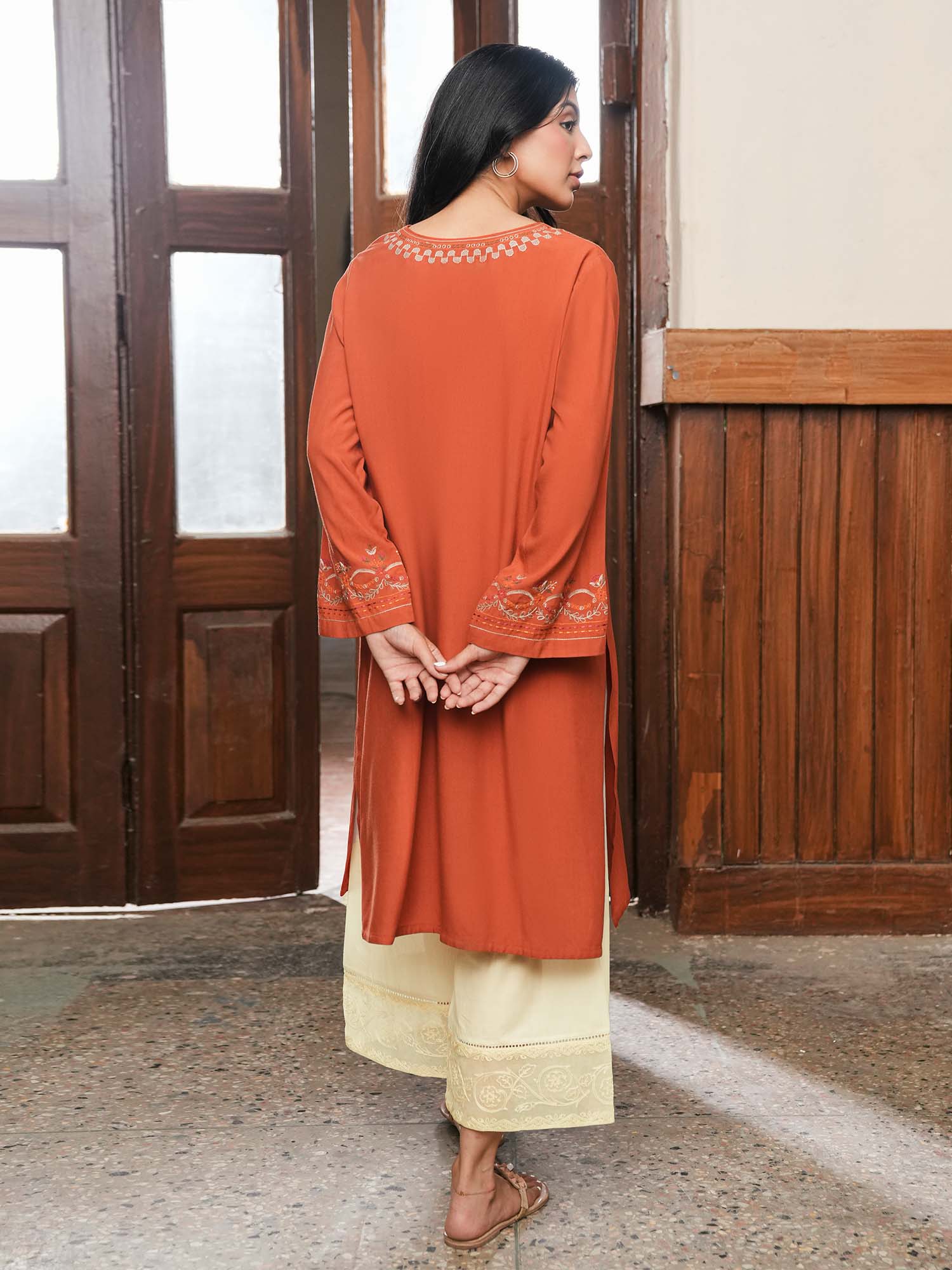 Embroidered Kurta