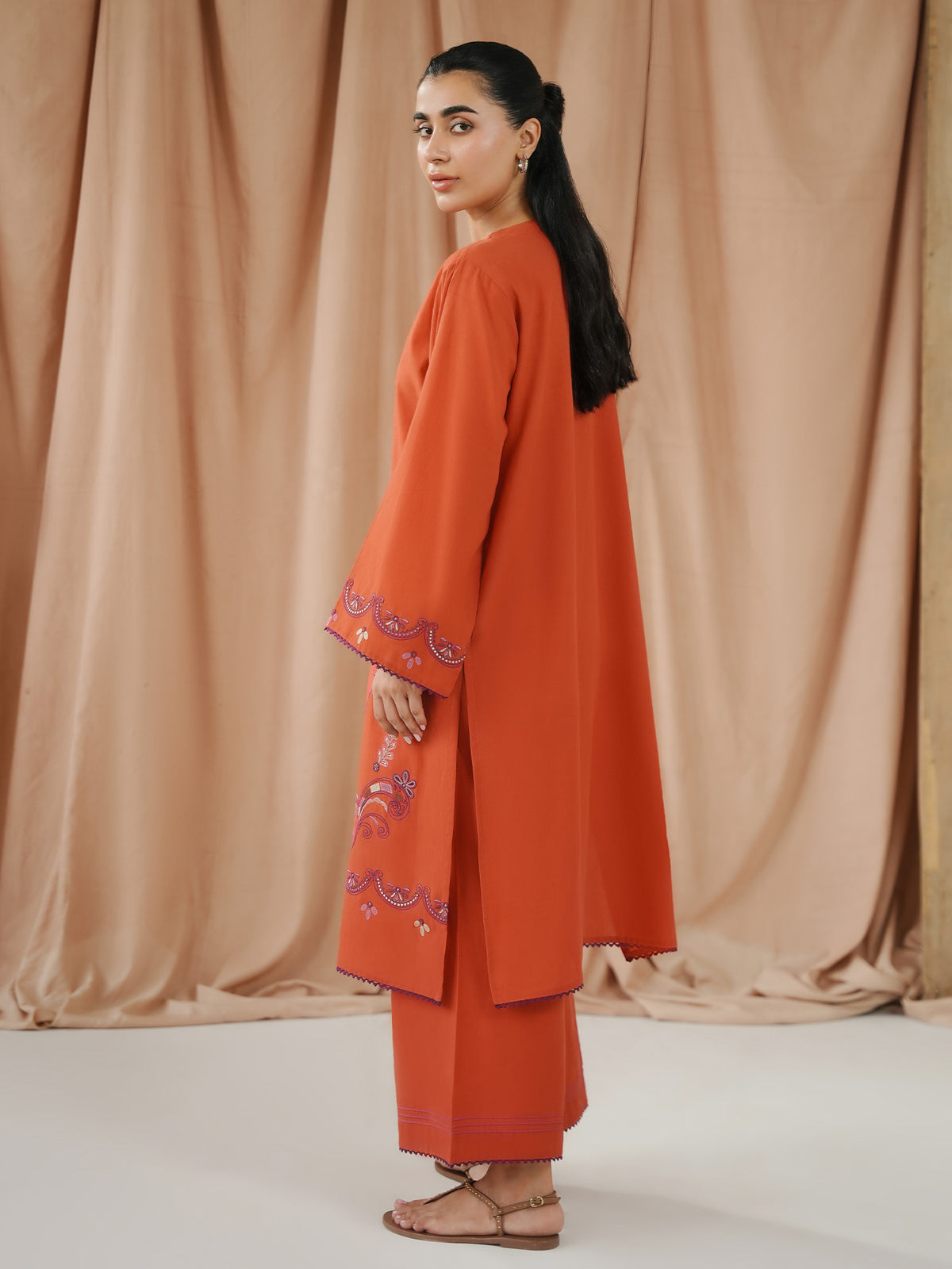 2-Piece Embroidered Set