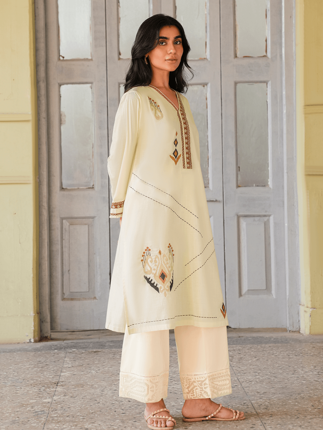 Embroidered Kurta