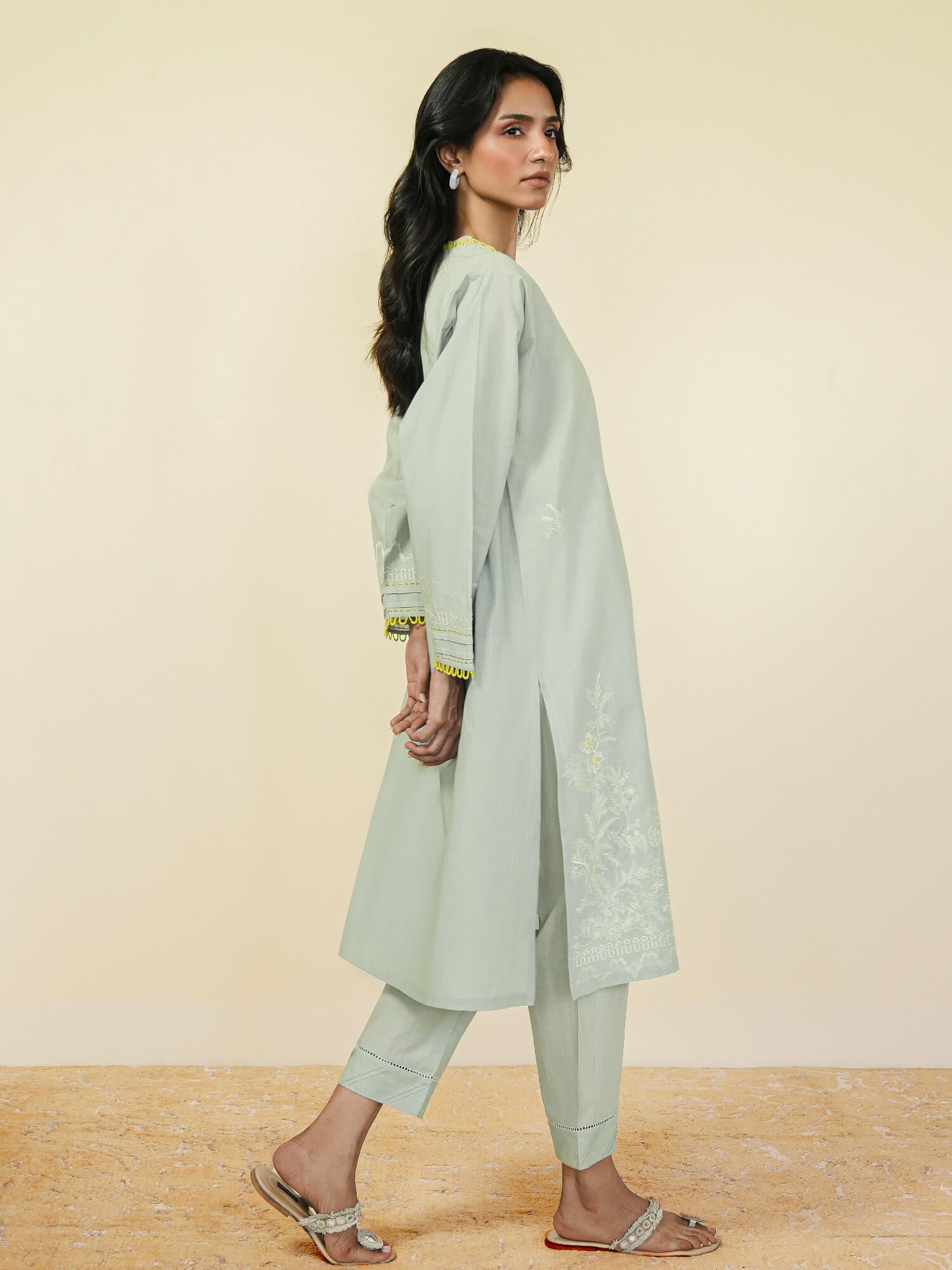 2-Piece Embroidered Set