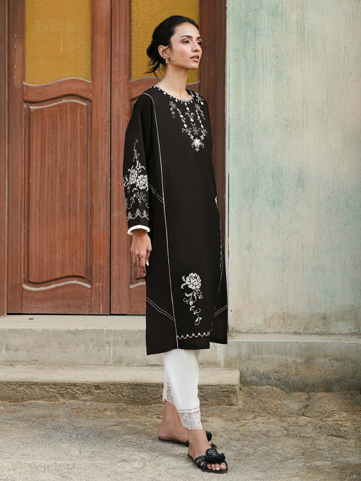 Embroidered Kurta