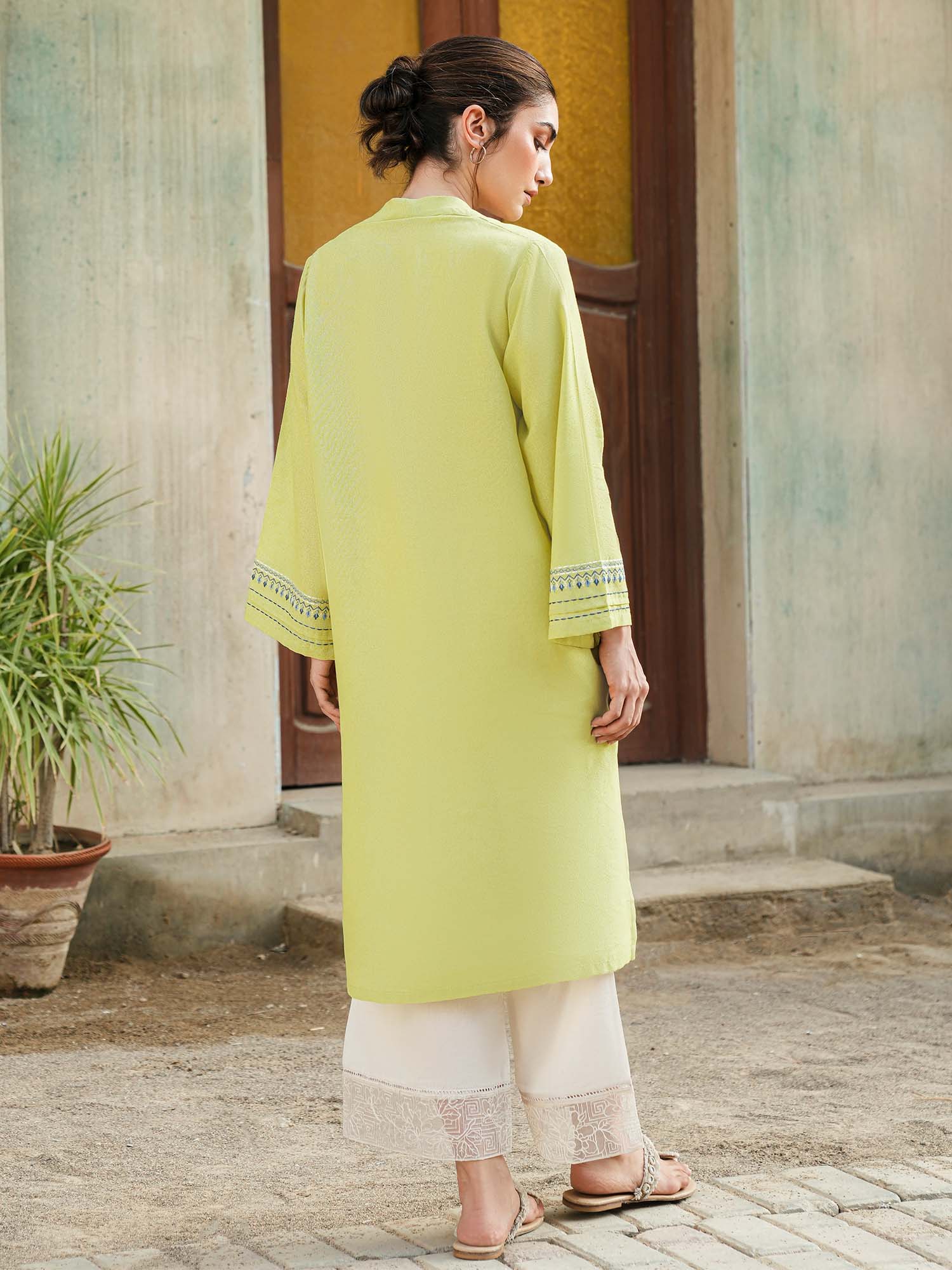 Embroidered Kurta