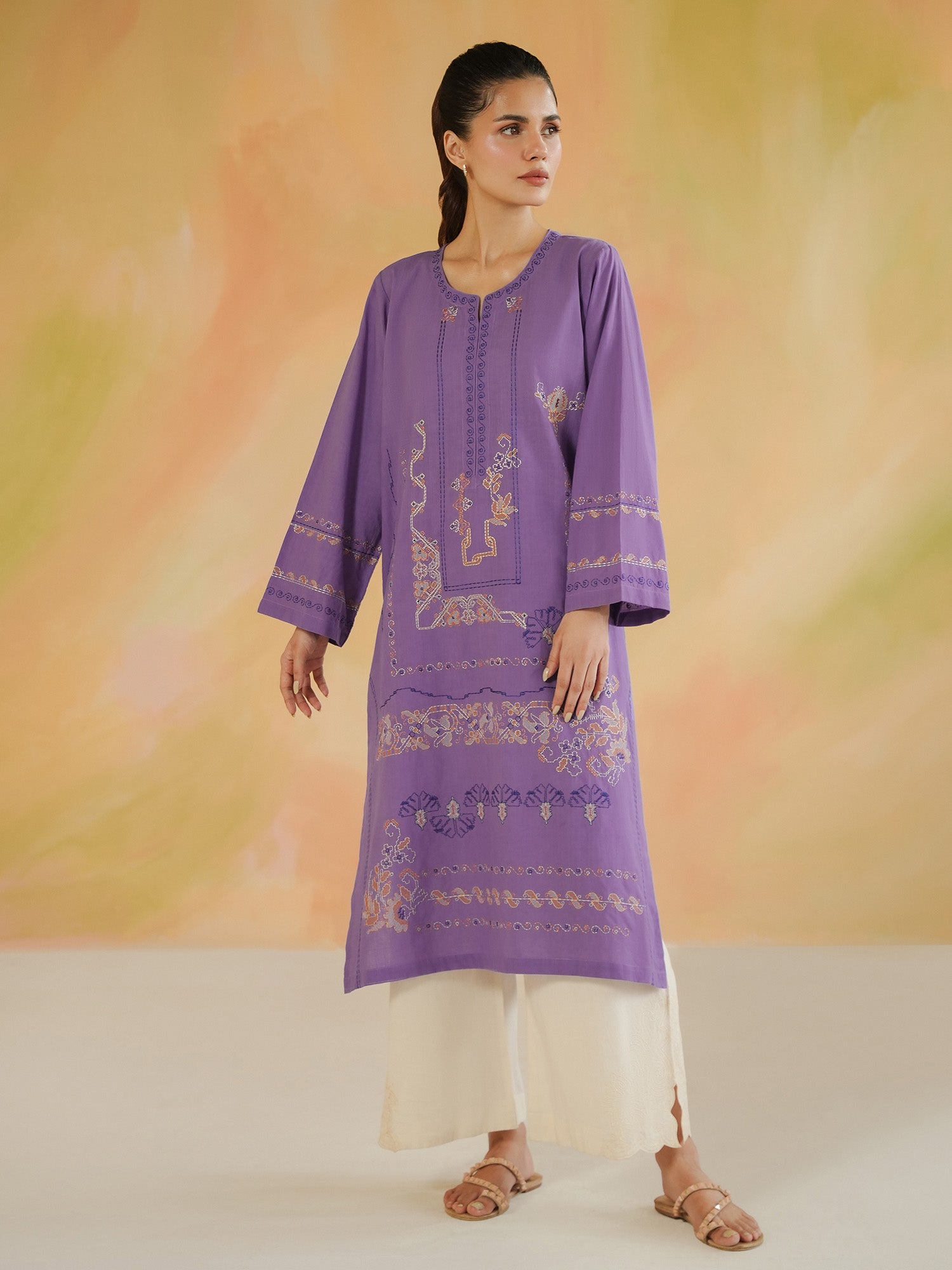 Embroidered Kurta