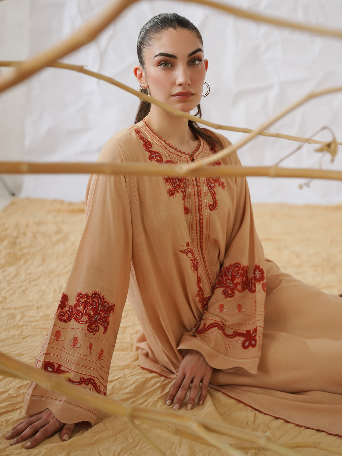 Embroidered Kurta