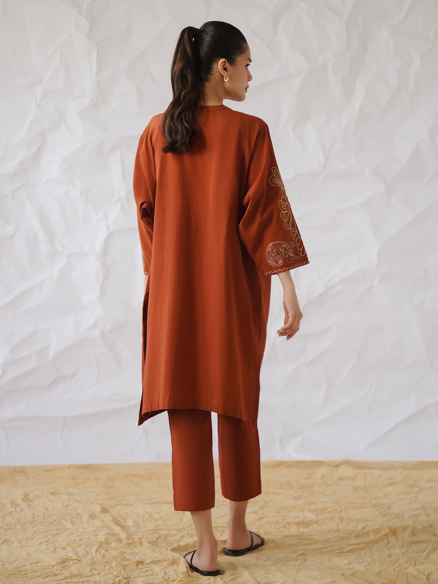 2-Piece Embroidered Set