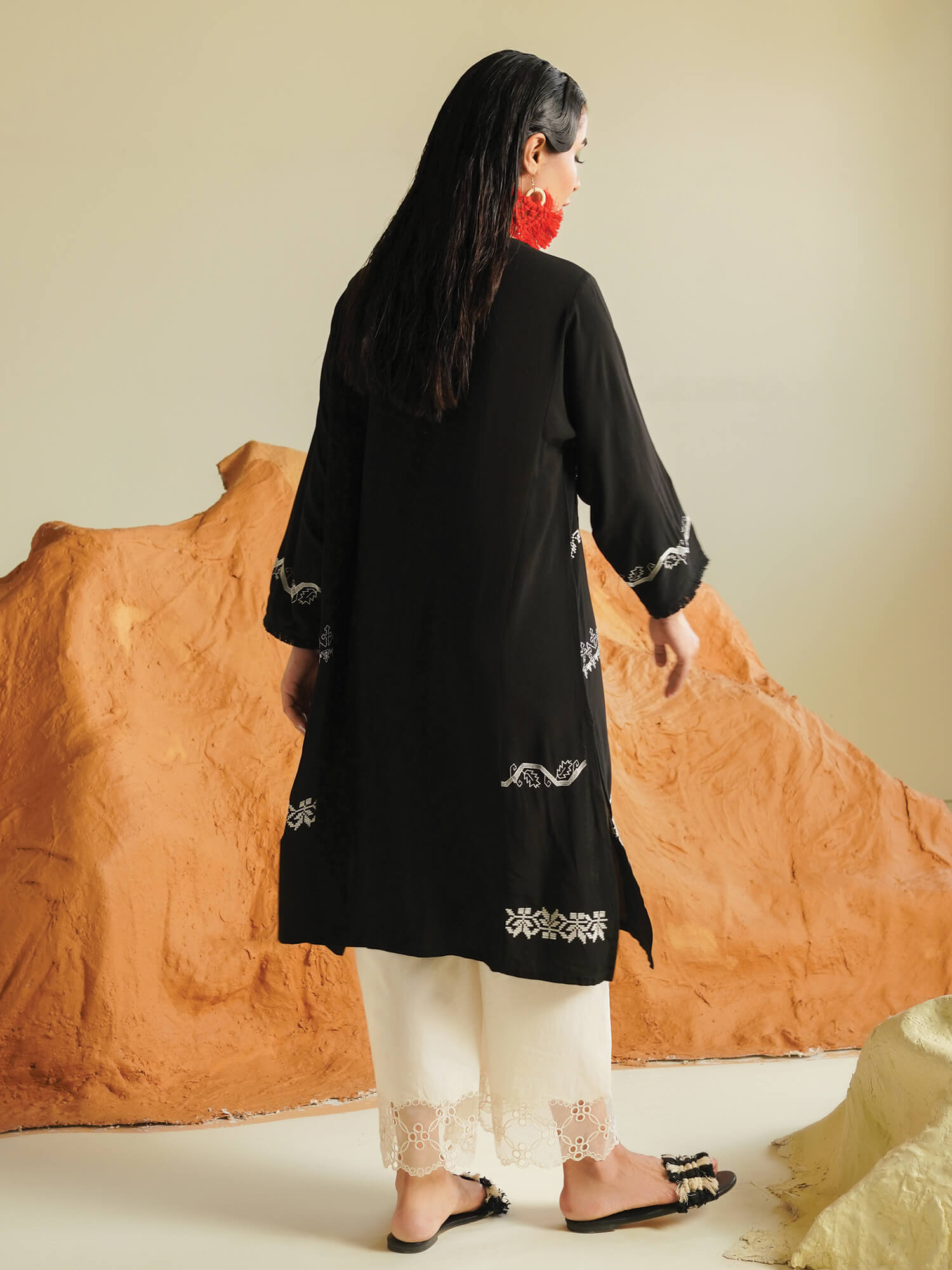 Embroidered Kurta