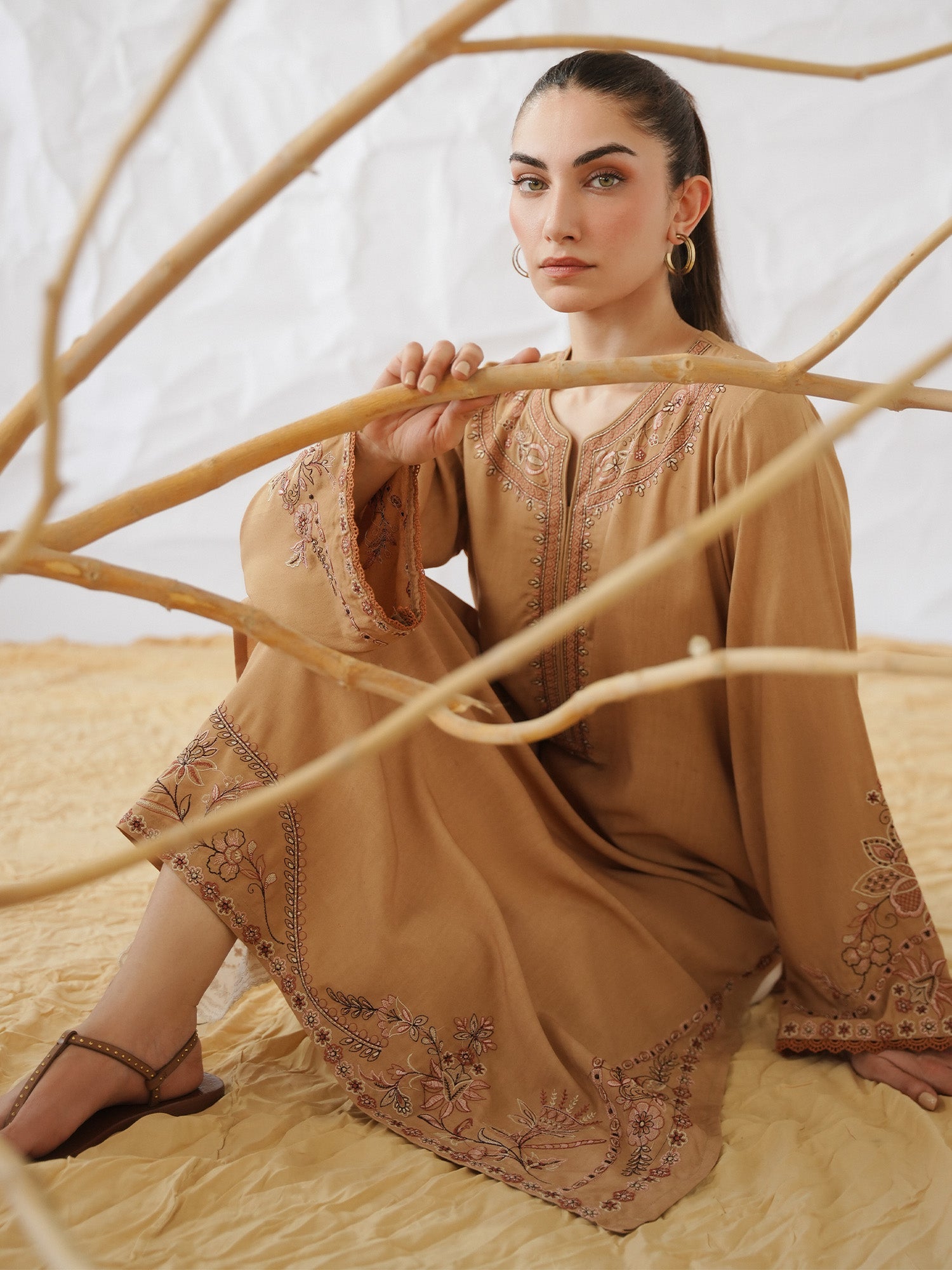 Embroidered Kurta