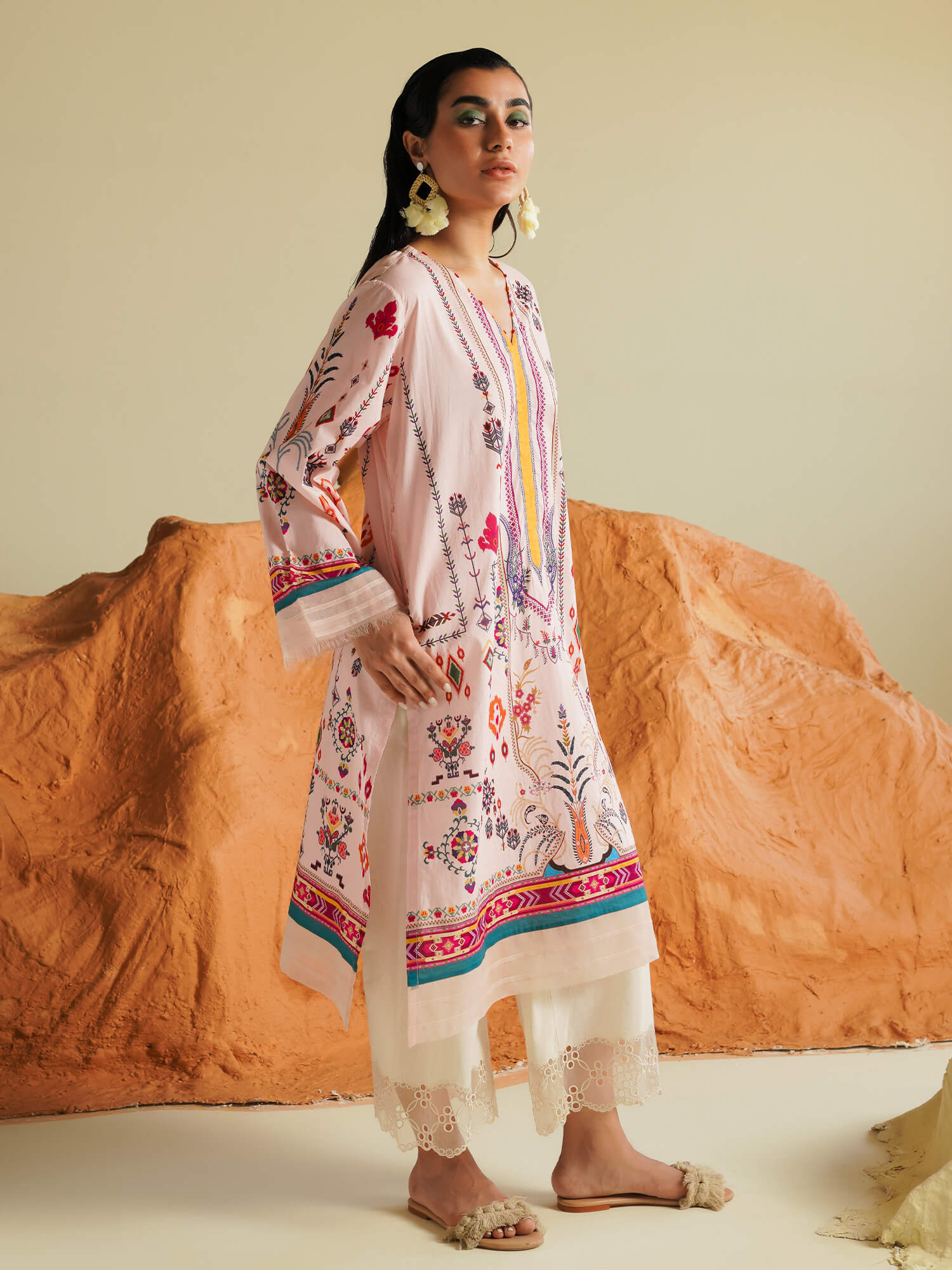 Printed Kurta | Mishkaa