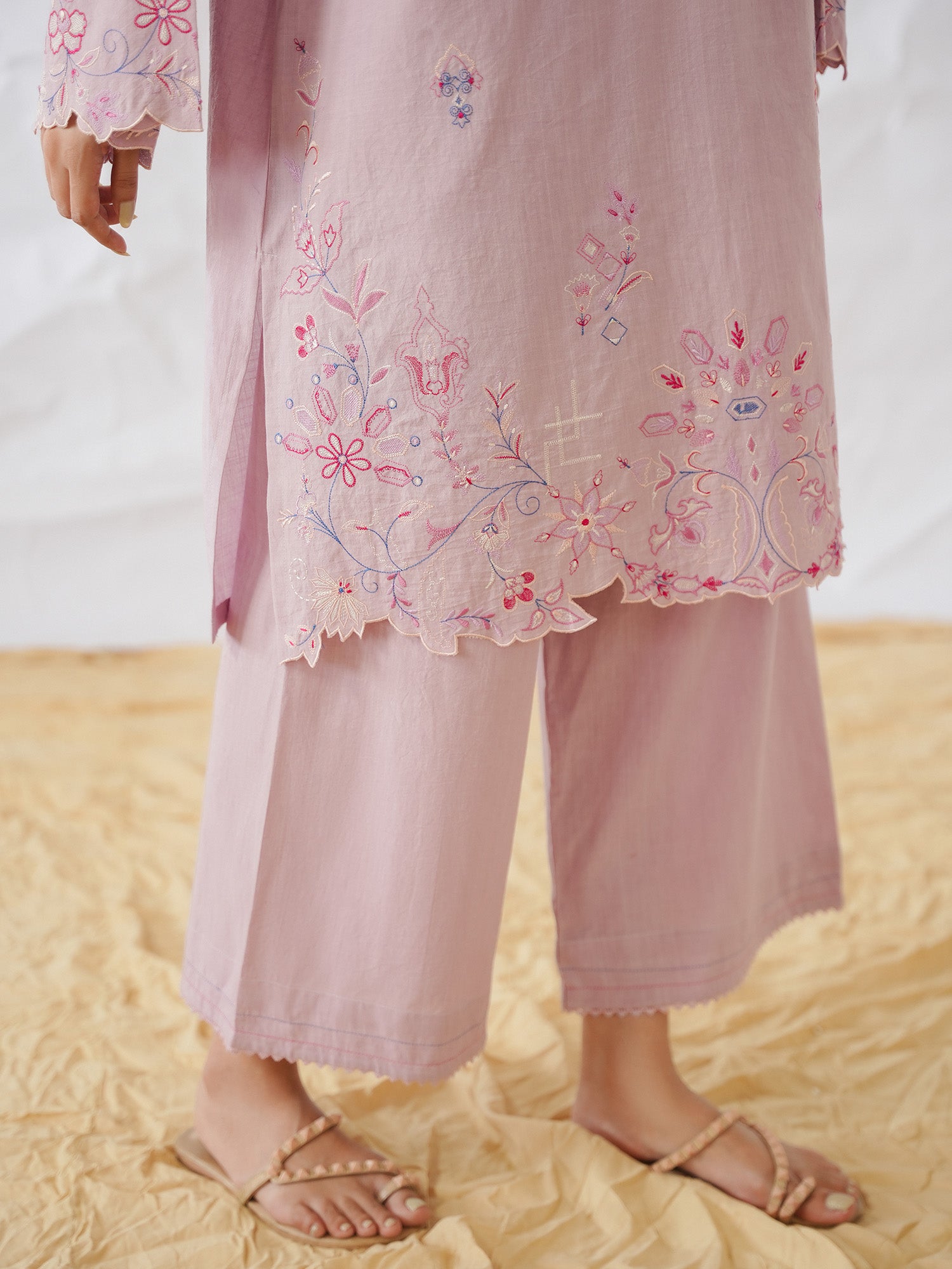 2-Piece Embroidered Set