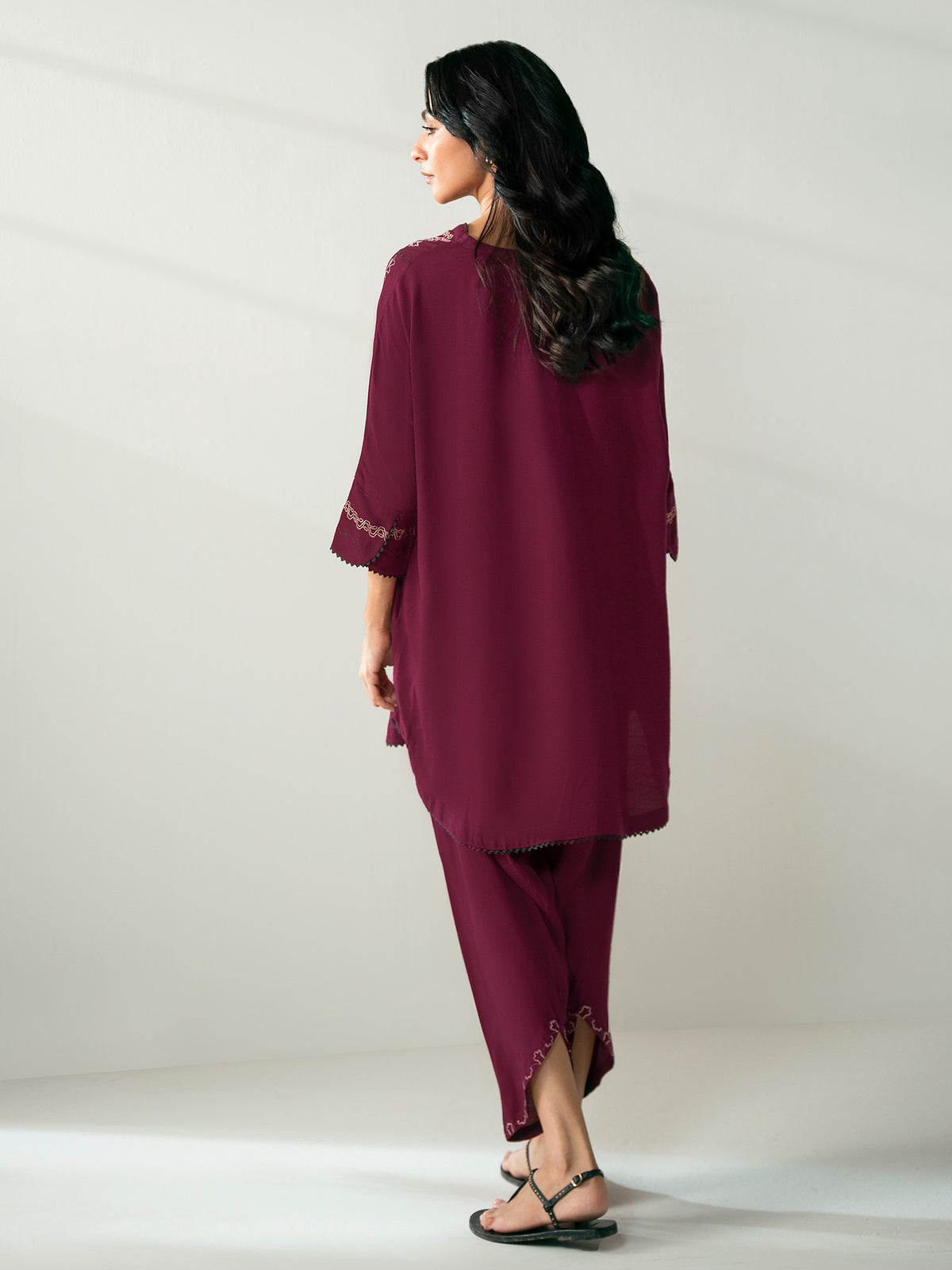 Embroidered Co-ord Set