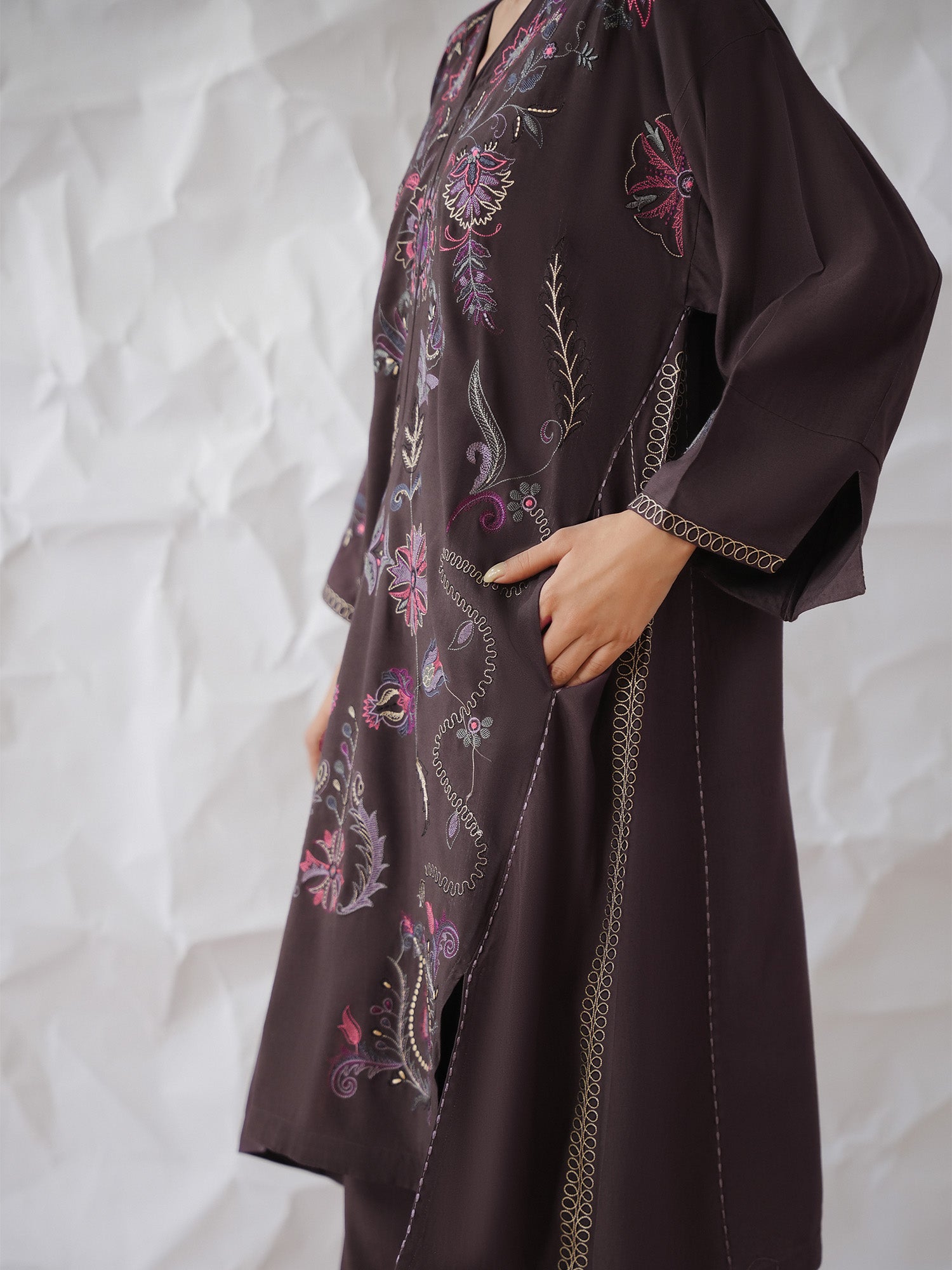2-Piece Embroidered Set