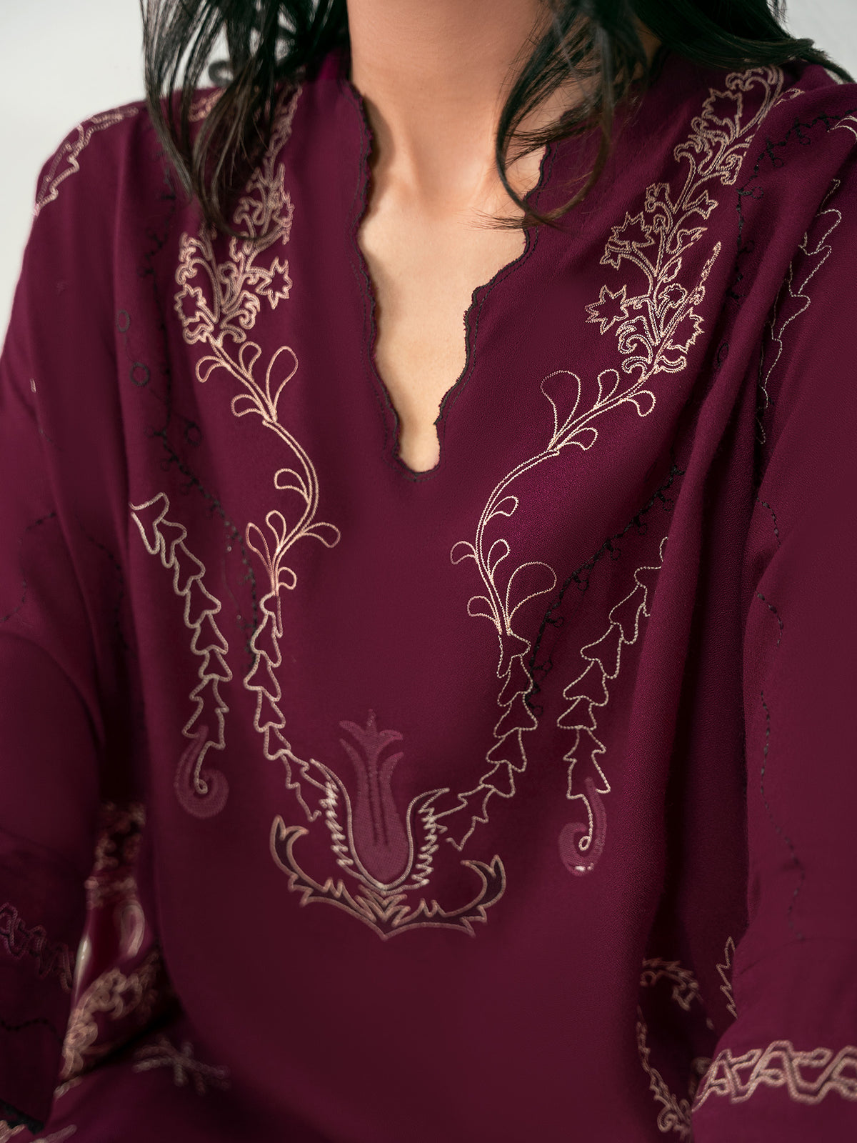 Embroidered Co-ord Set