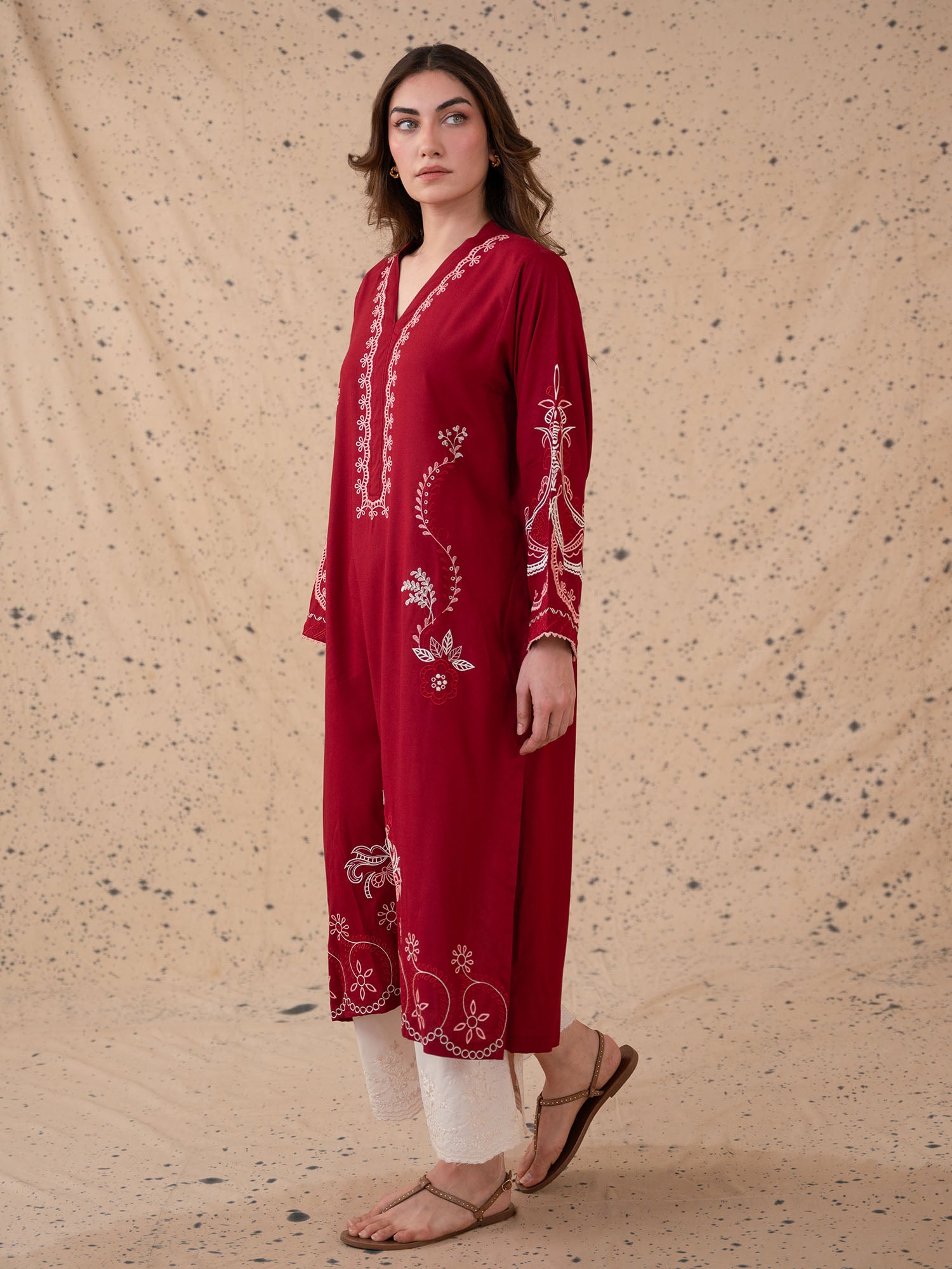 Embroidered Kurta