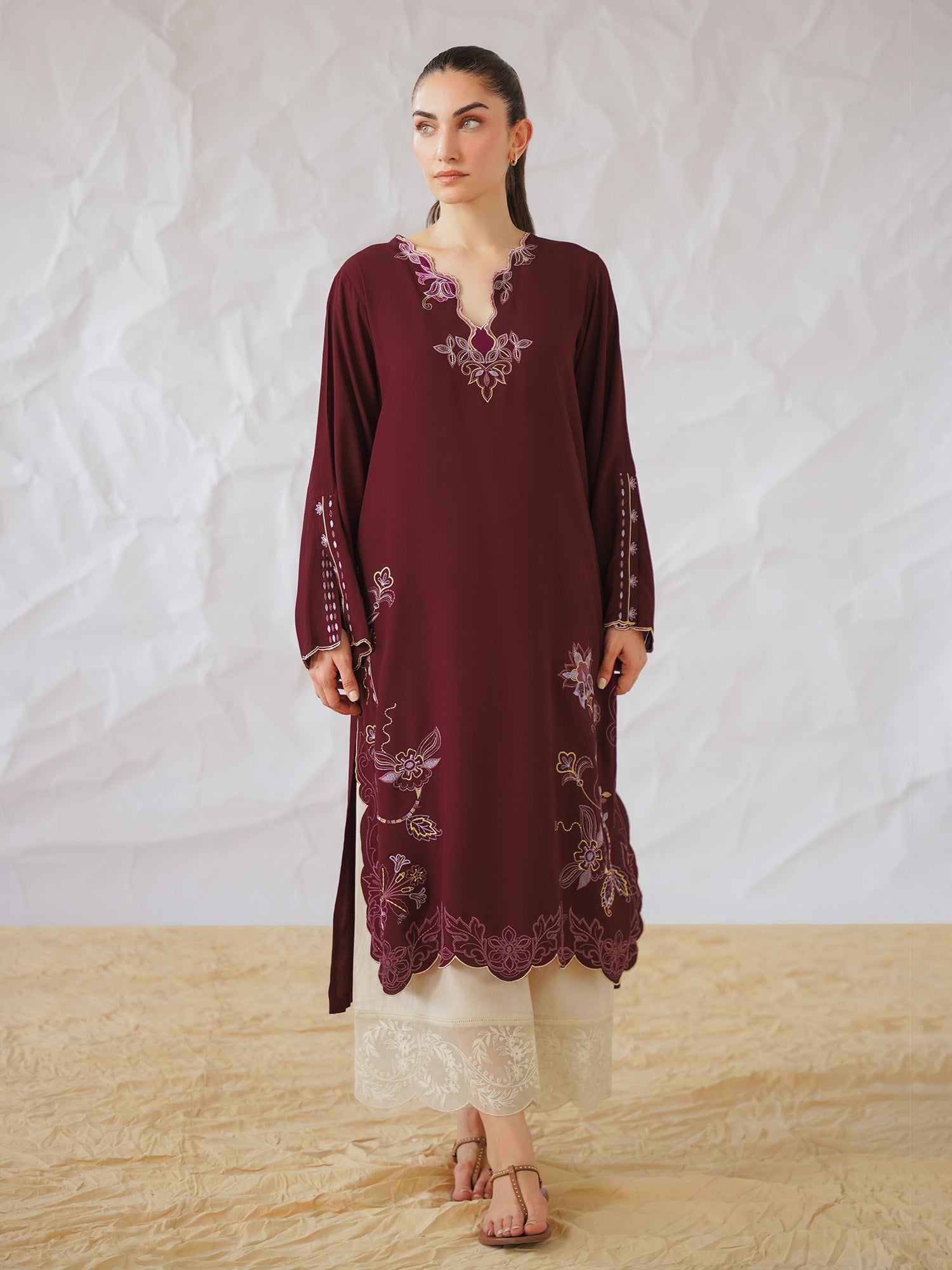 Embroidered Kurta