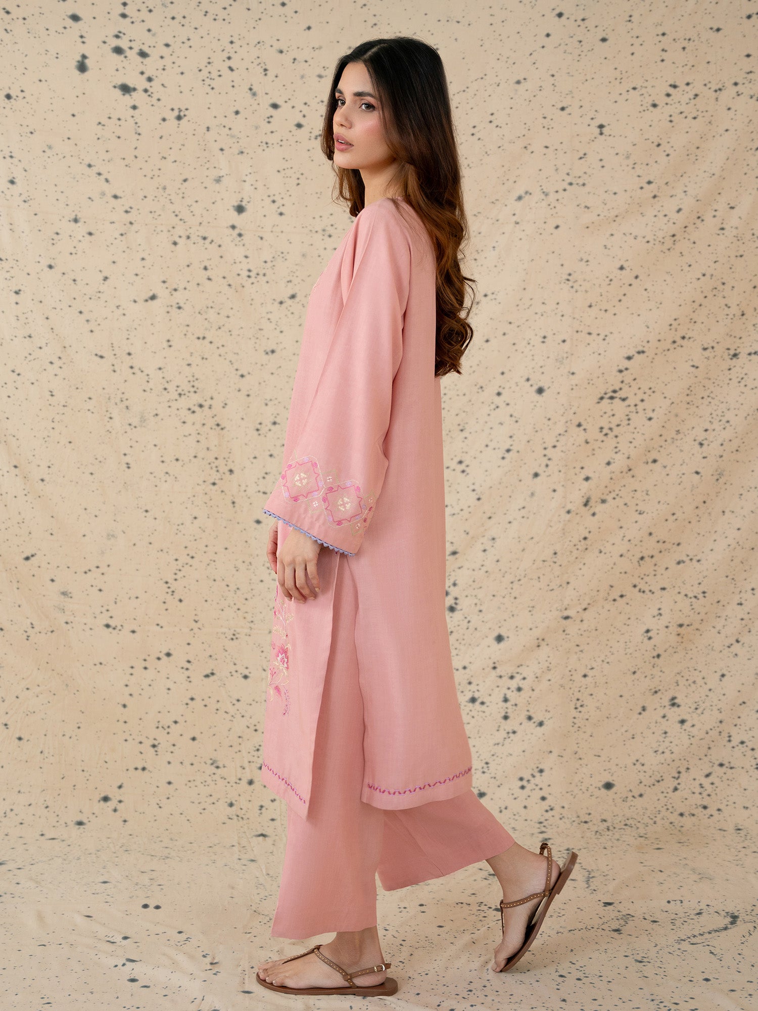 2-Piece Embroidered Set