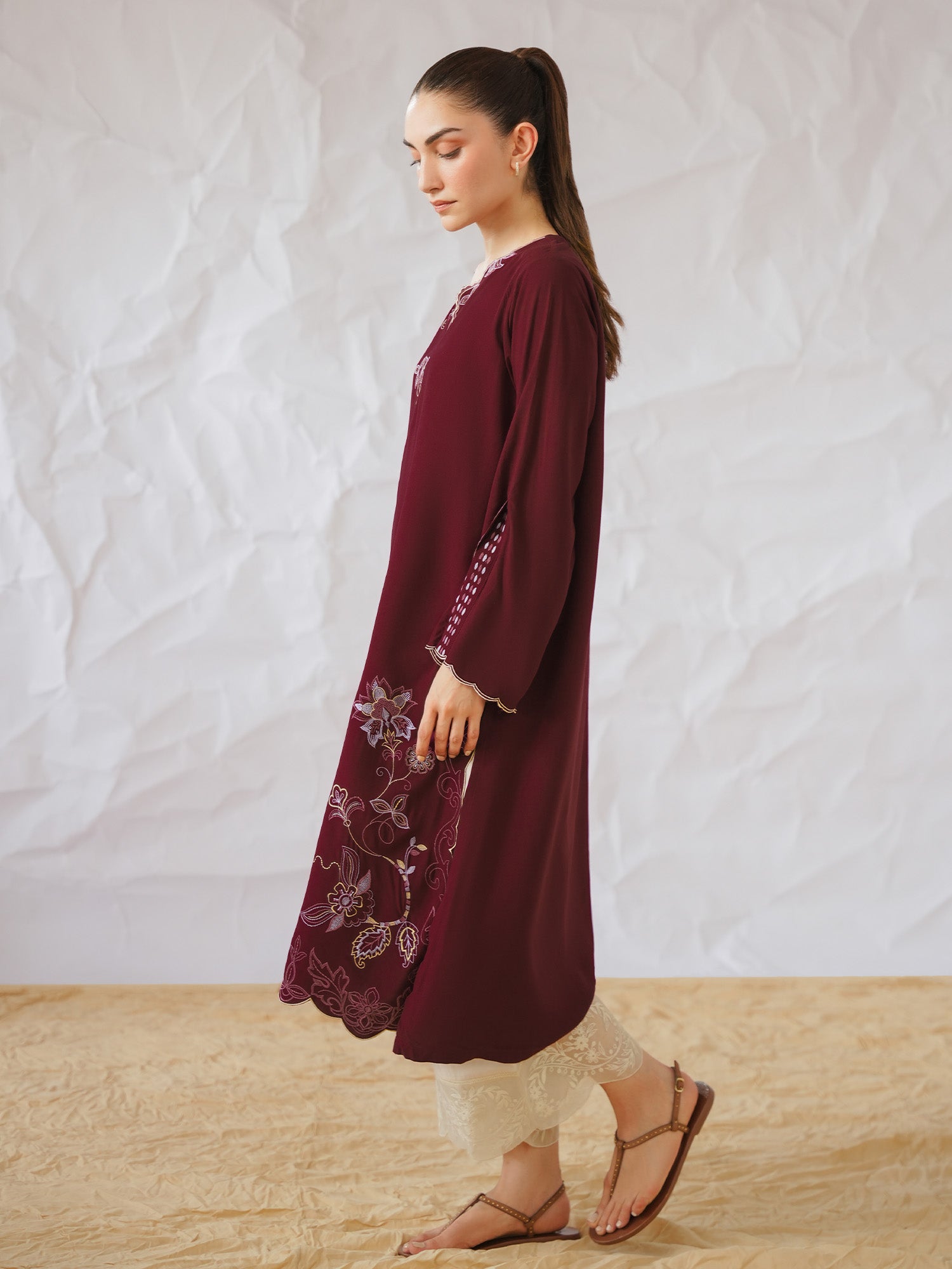 Embroidered Kurta