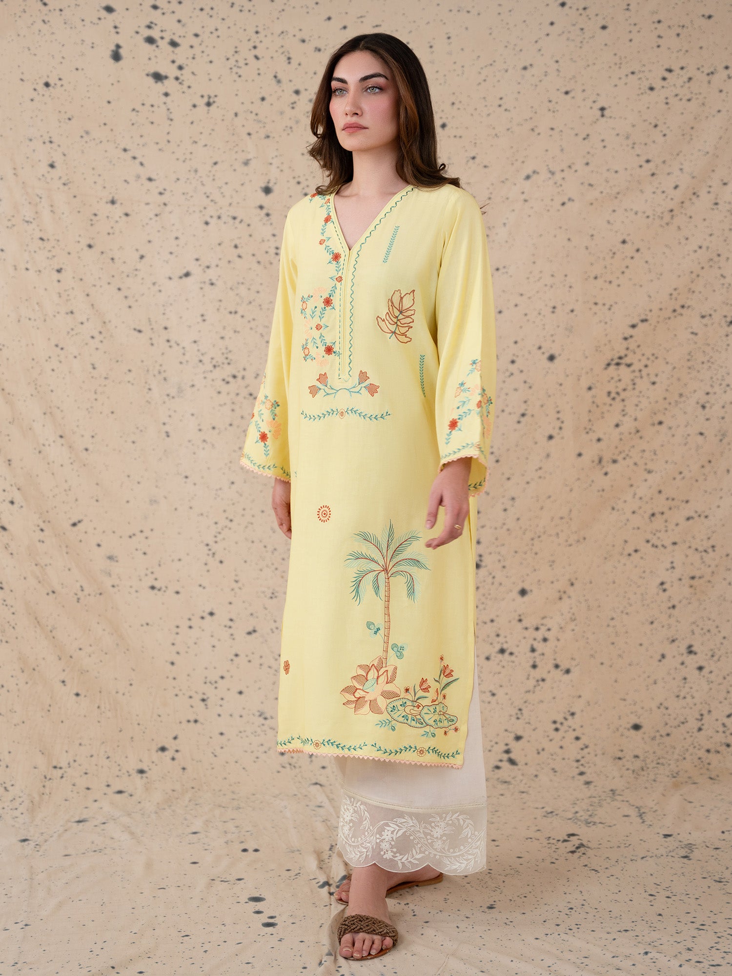 Embroidered Kurta