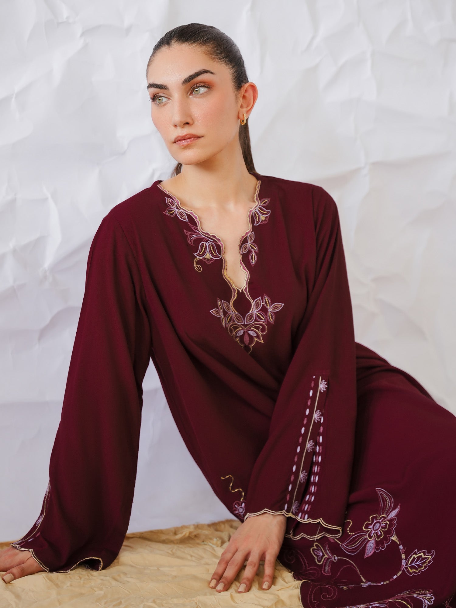Embroidered Kurta