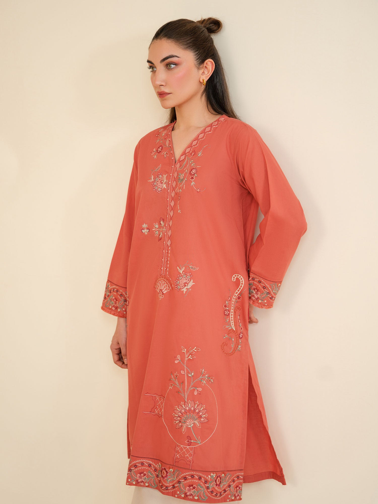 Embroidered Kurta