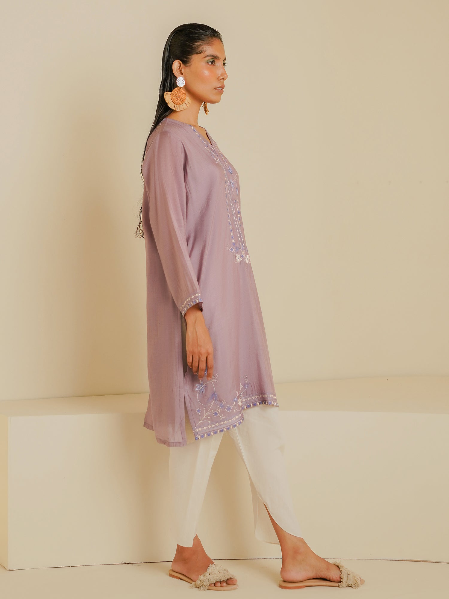 Embroidered Kurta | Mishkaa