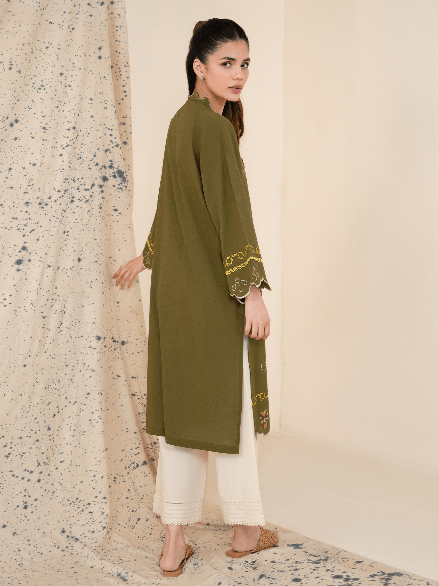 Embroidered Kurta