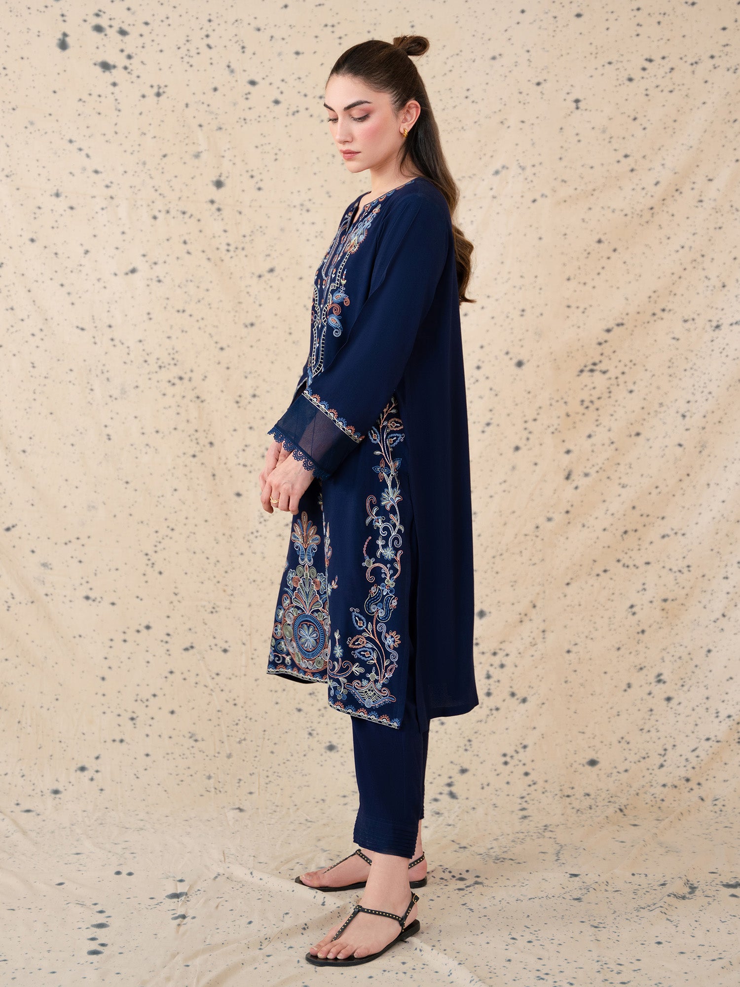 2-Piece Embroidered Set