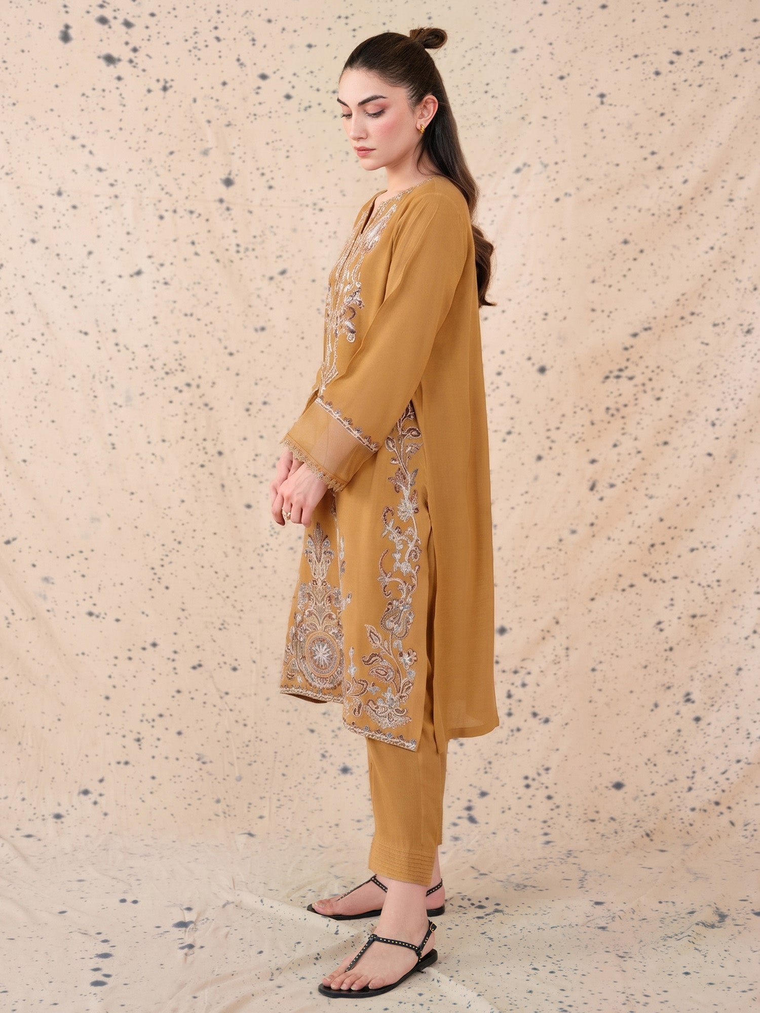 2-Piece Embroidered Set