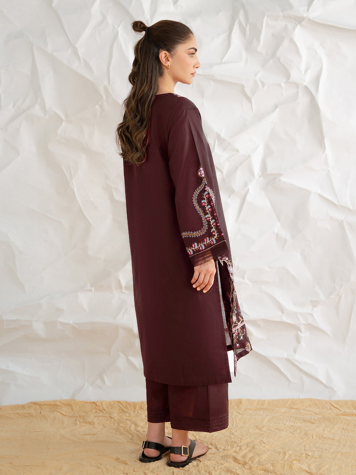 2-Piece Embroidered Set