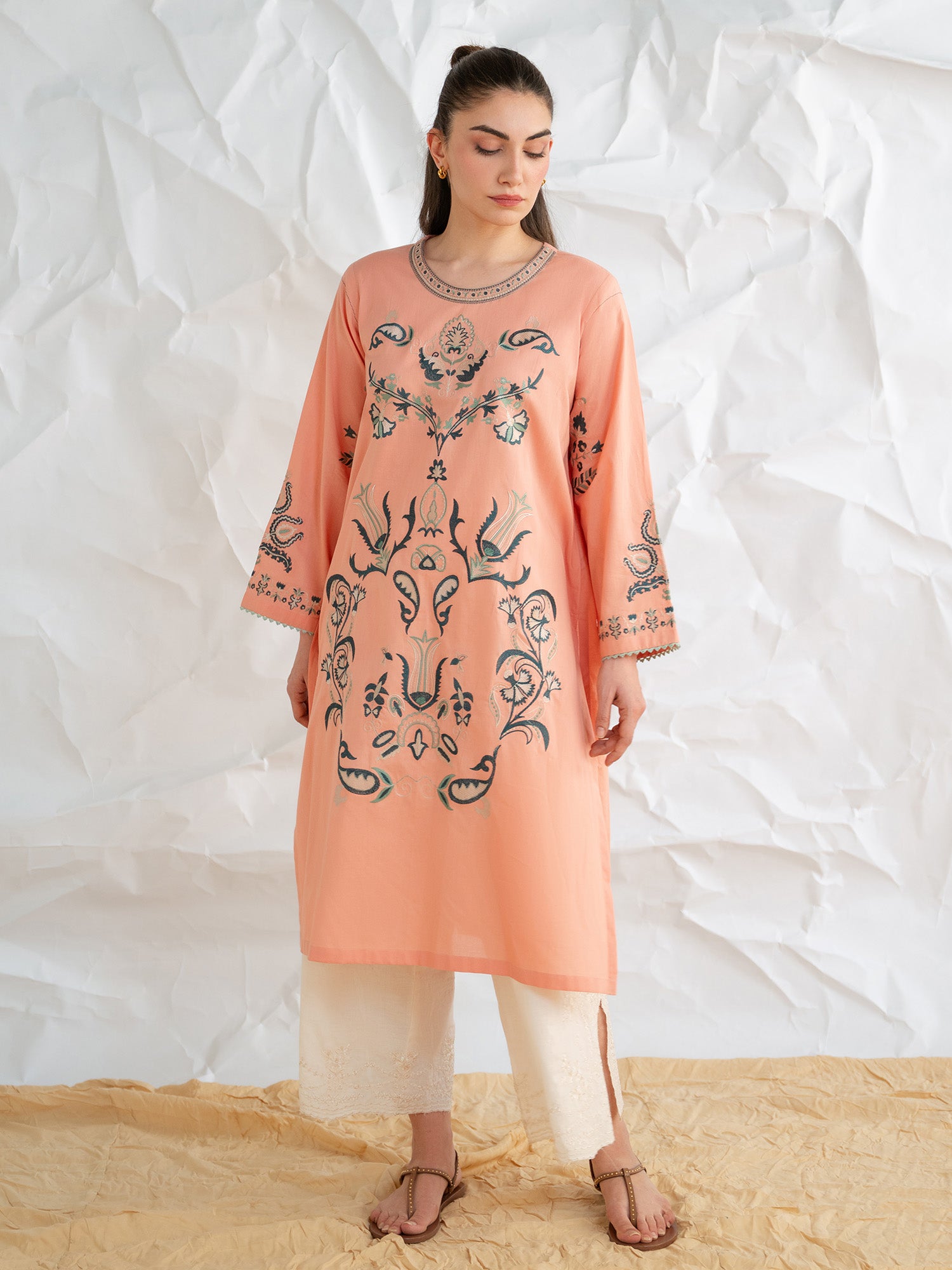 Embroidered Kurta