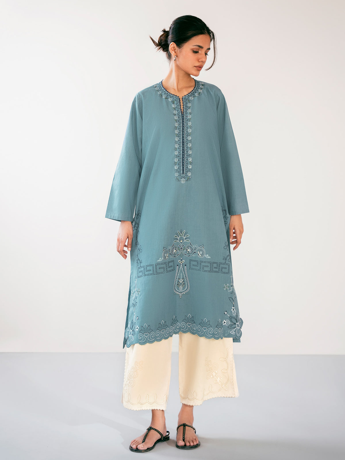 Embroidered Kurta