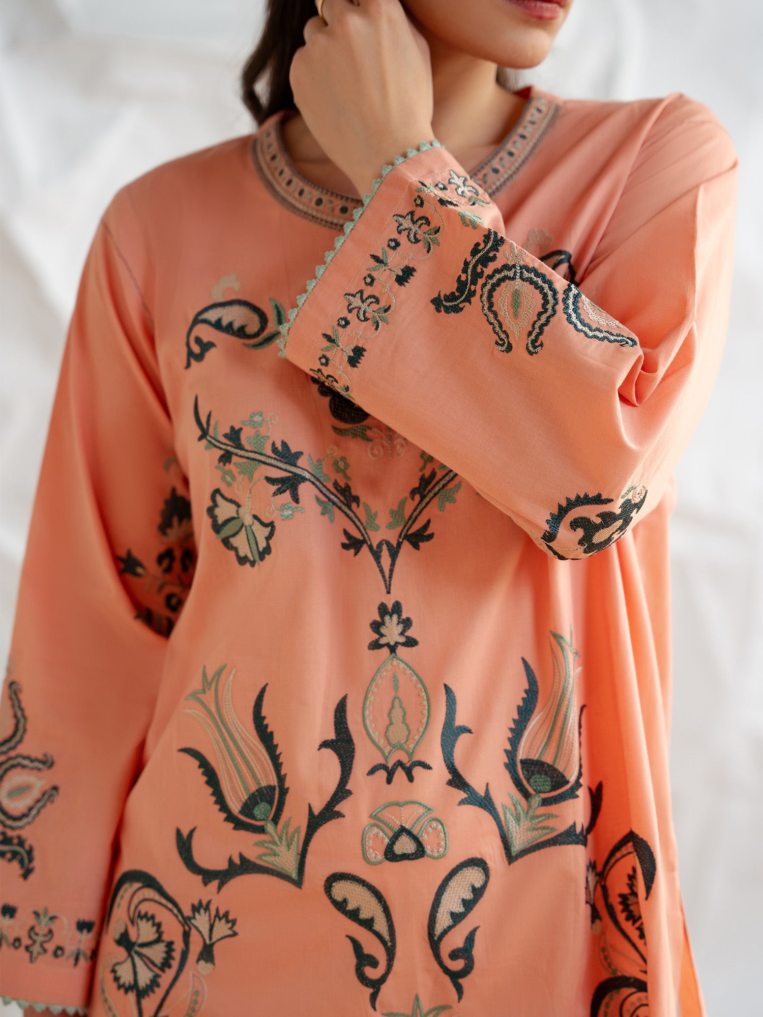 Embroidered Kurta