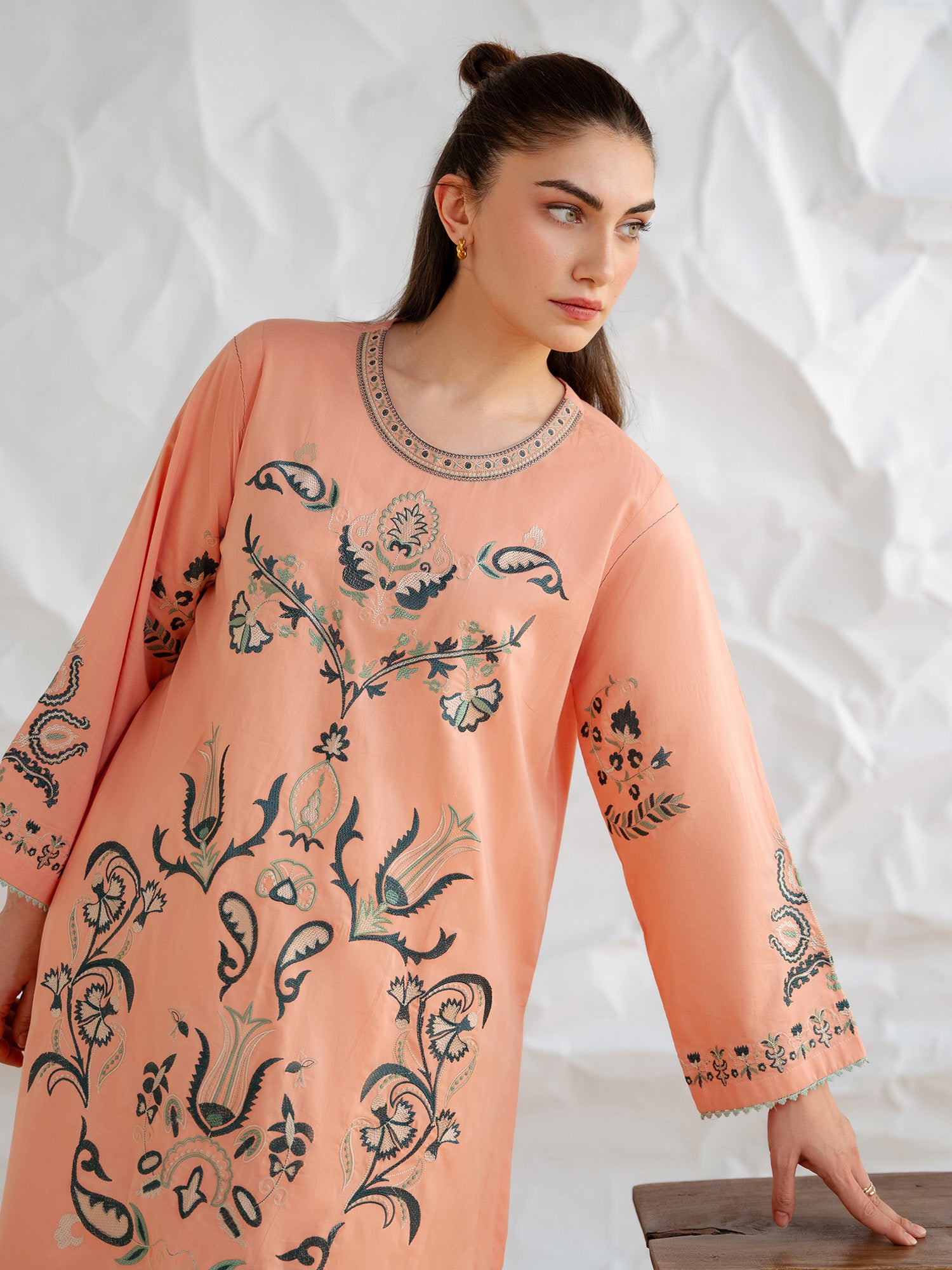 Embroidered Kurta