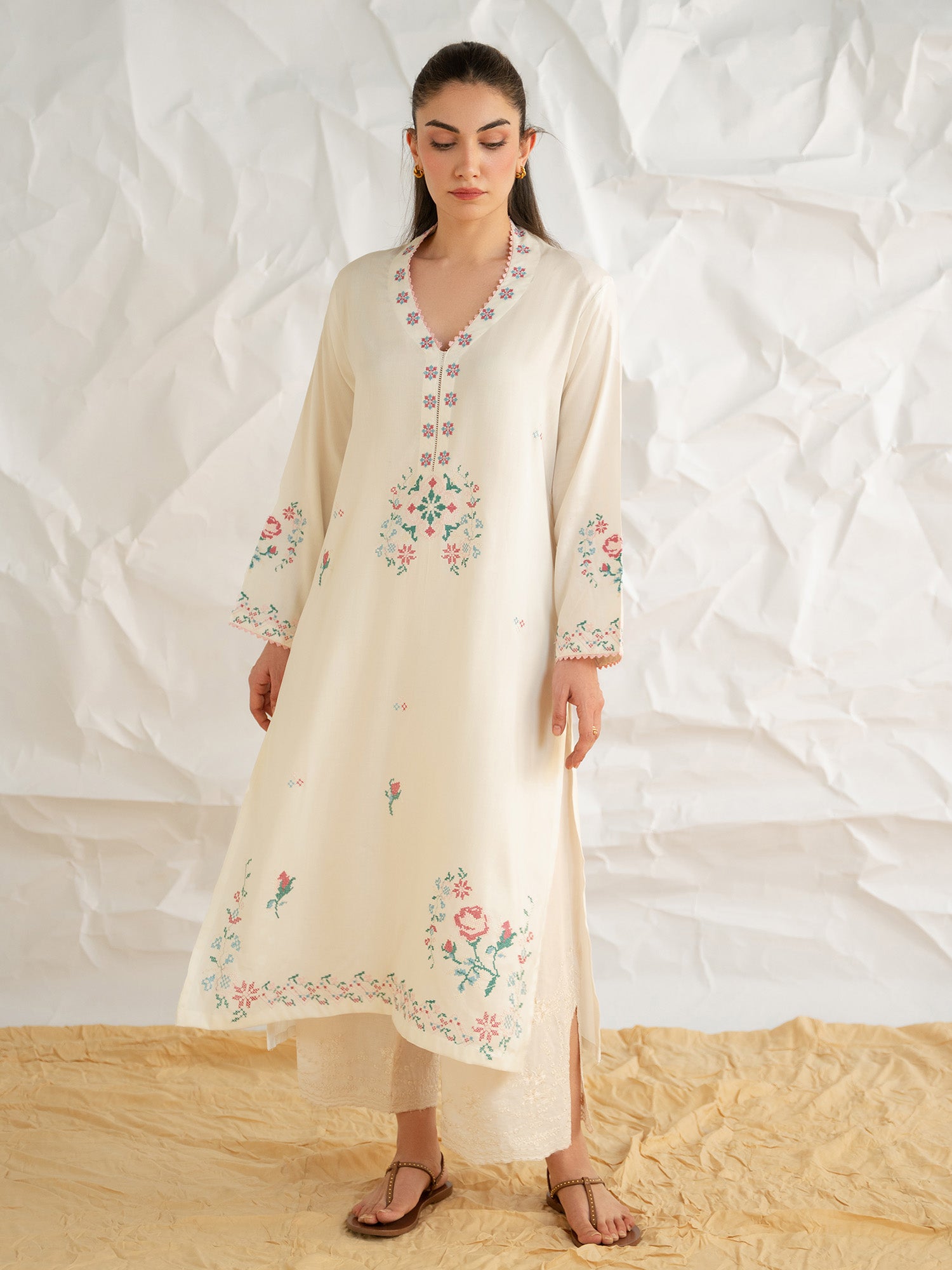 Embroidered Kurta