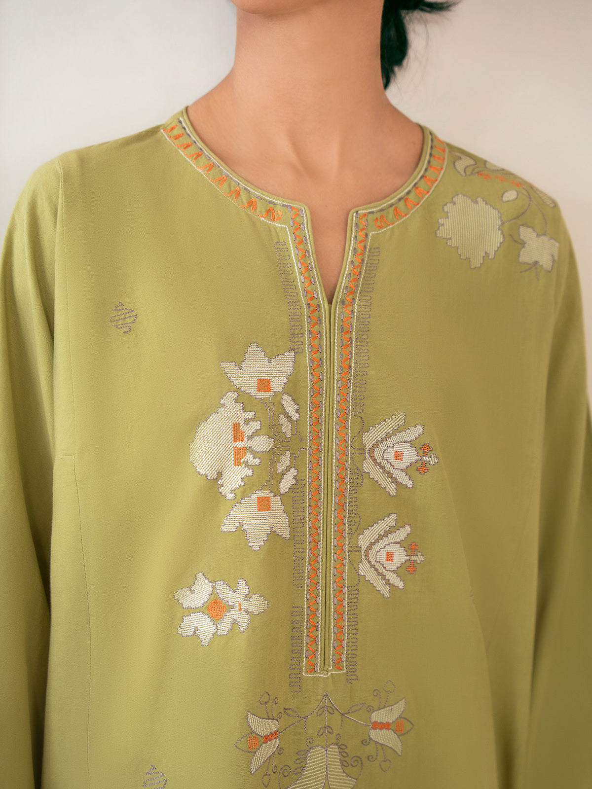 Embroidered Kurta