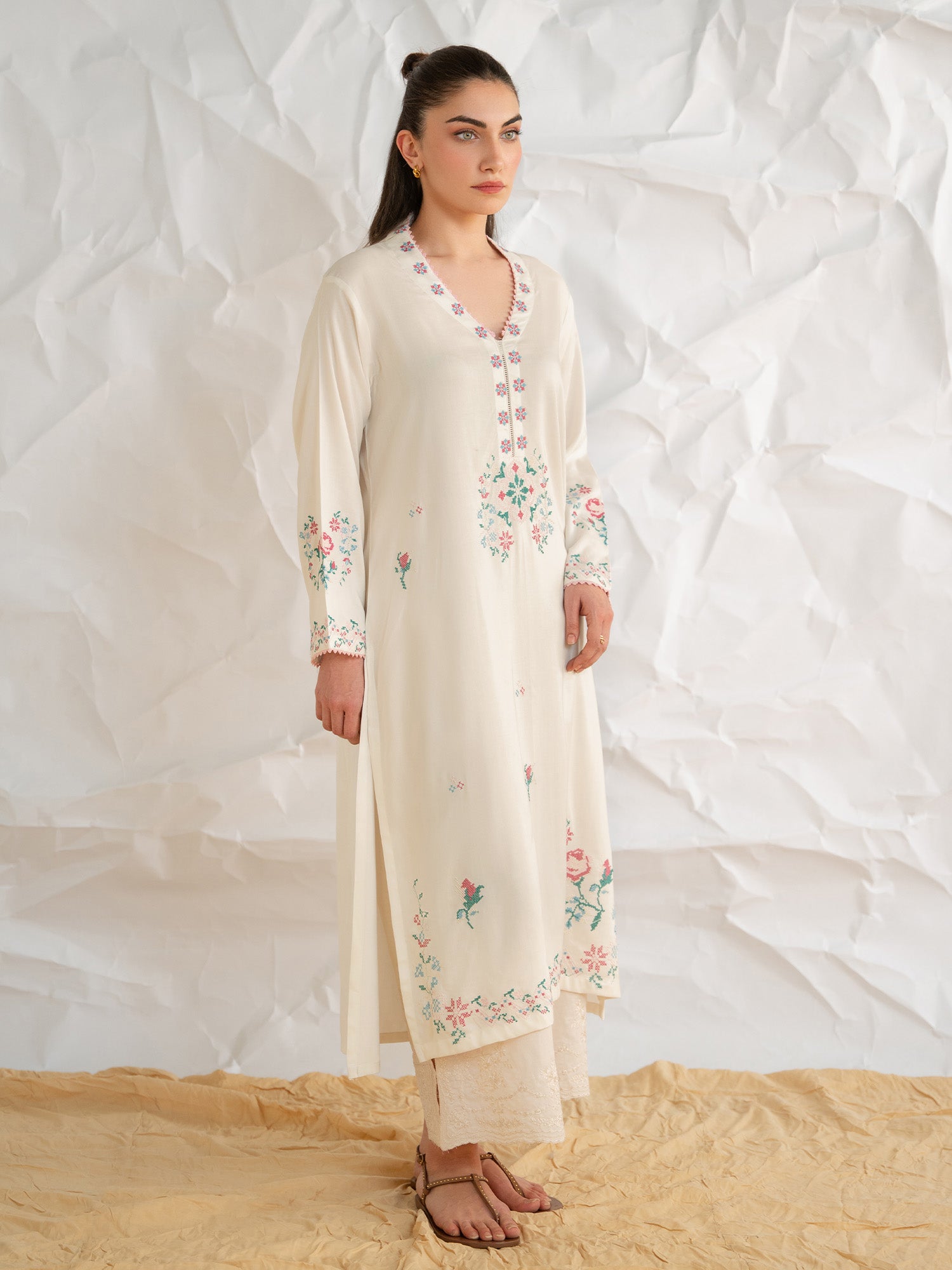Embroidered Kurta