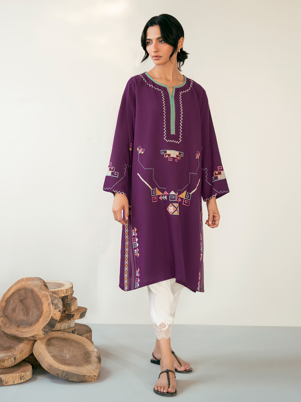 Embroidered Kurta