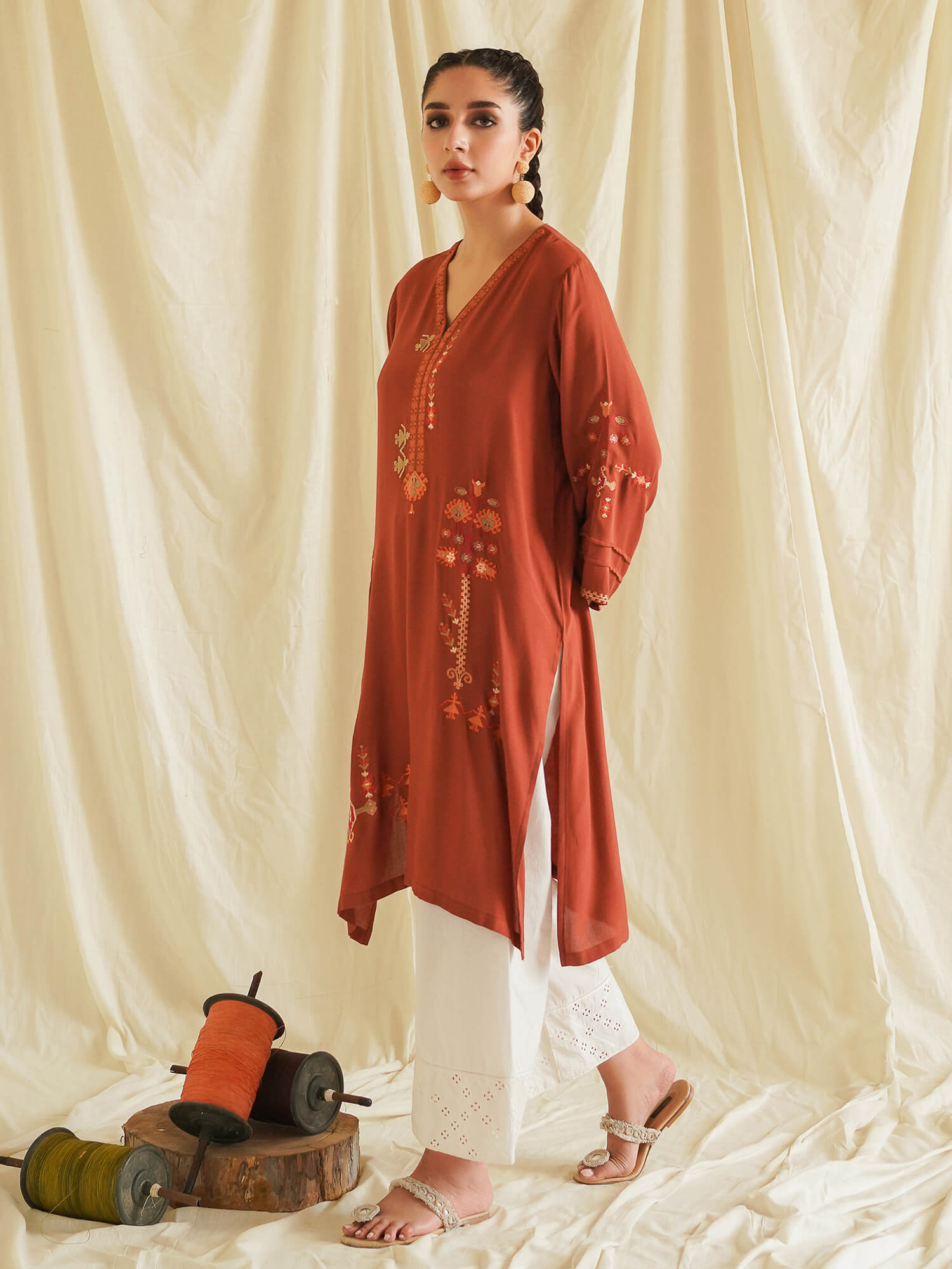 Embroidered Kurta