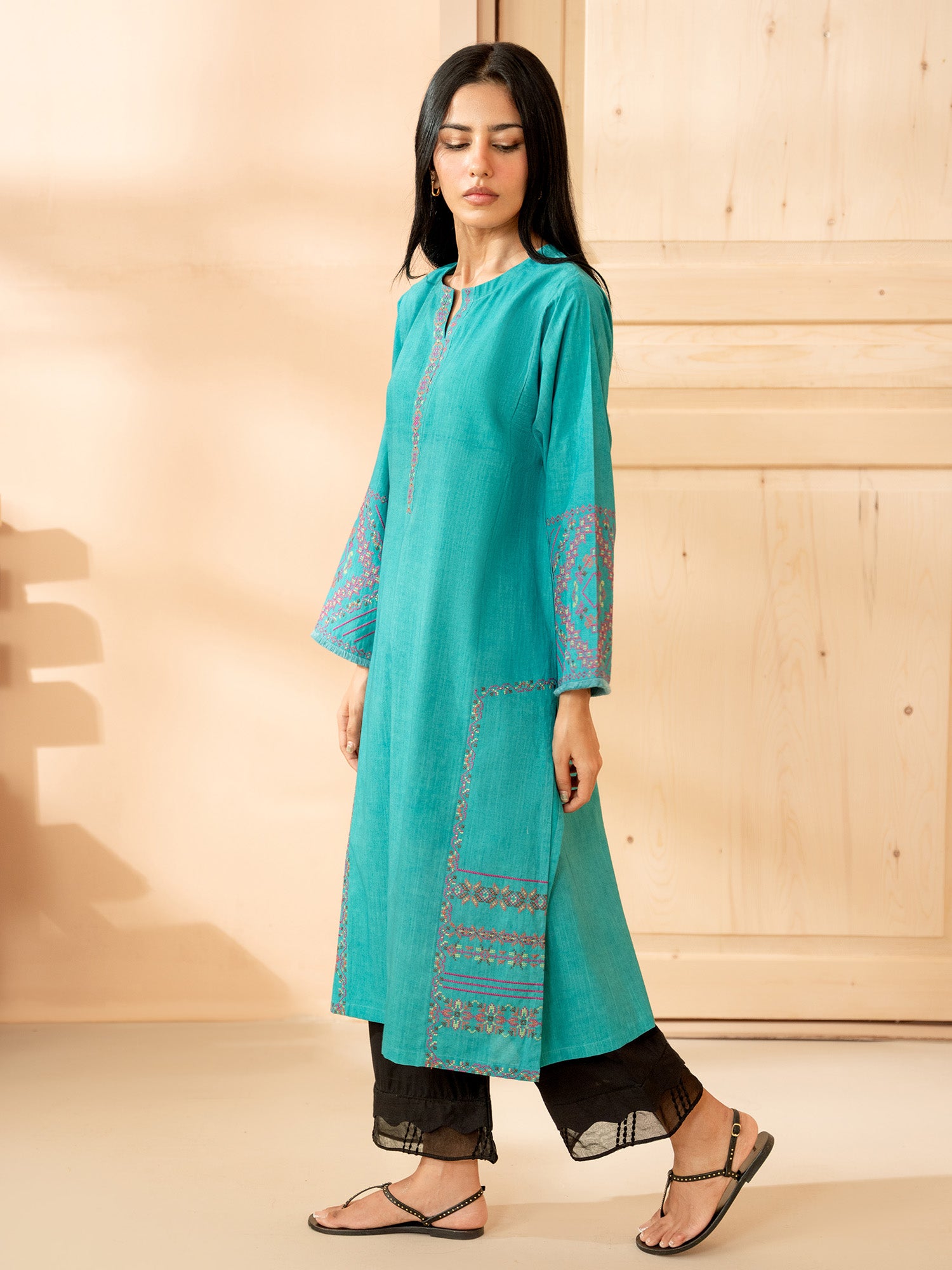 Embroidered Kurta