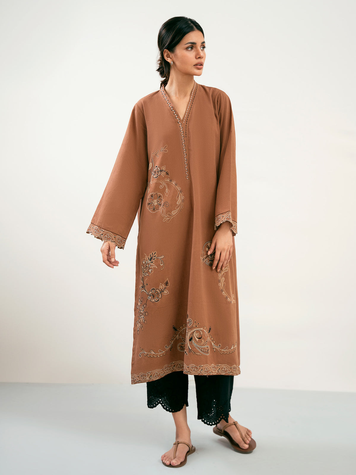 Embroidered Kurta