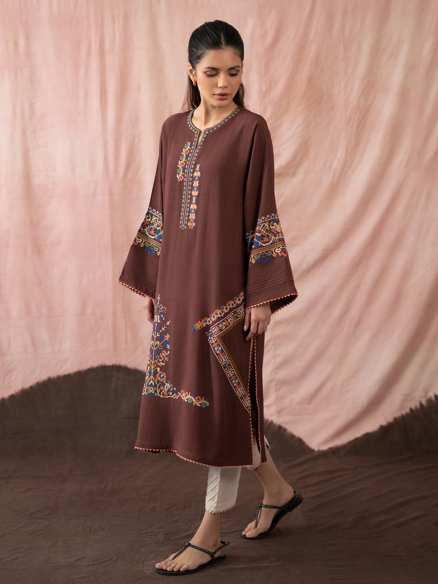 Embroidered Kurta