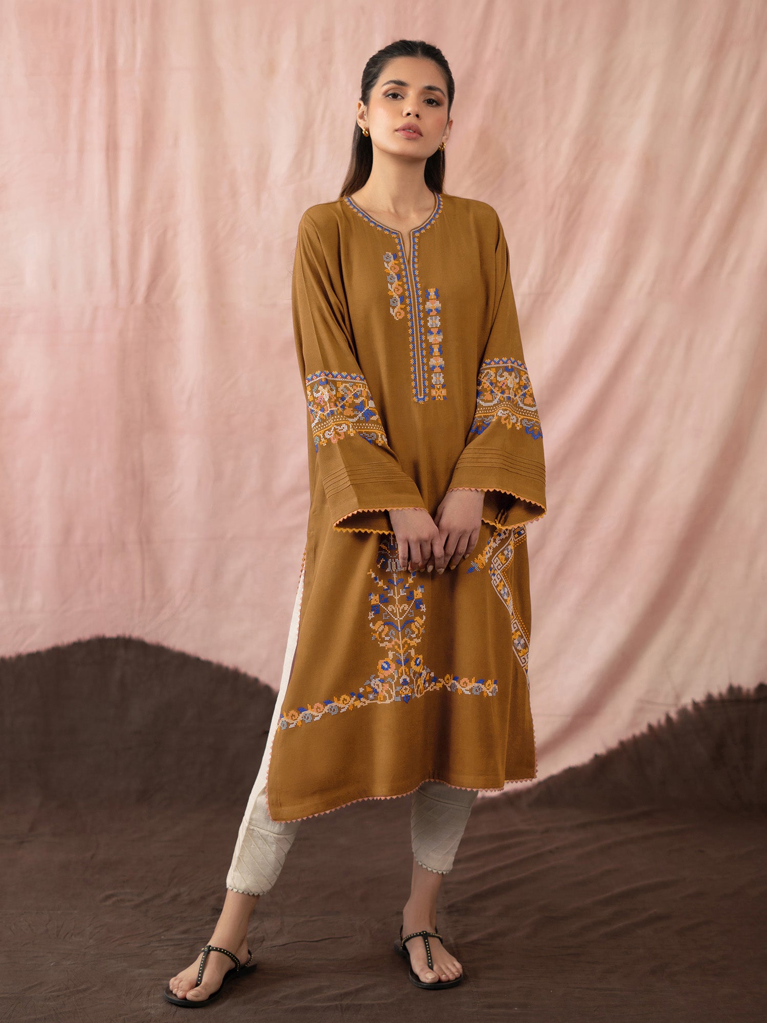 Embroidered Kurta
