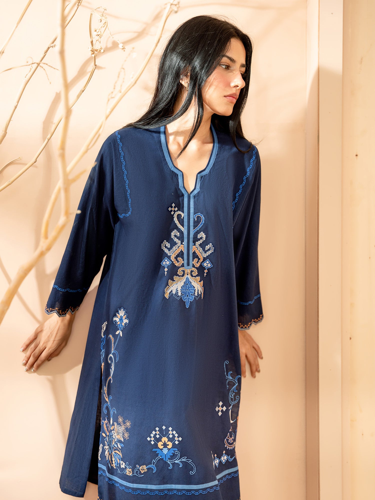 Embroidered Kurta