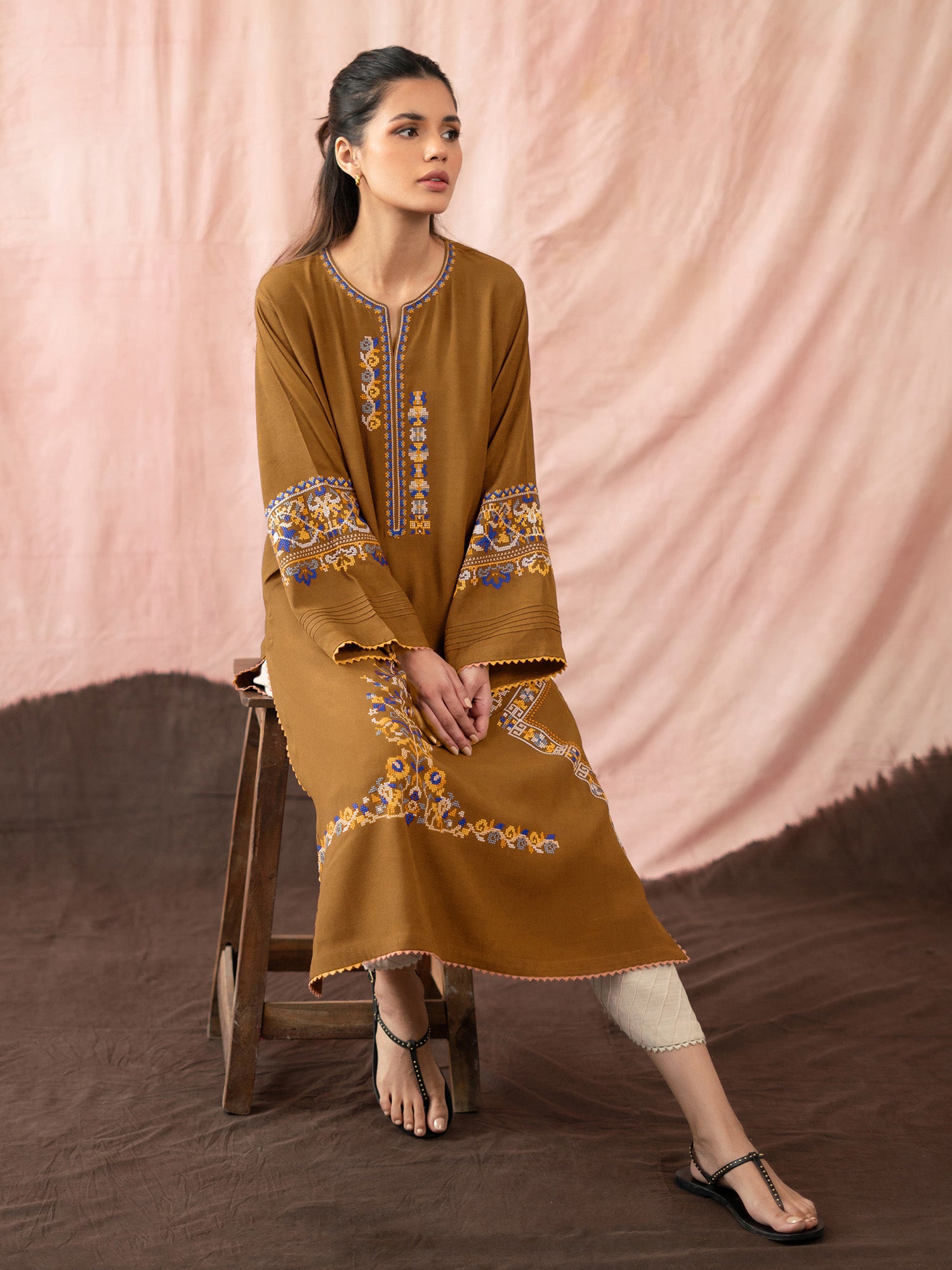 Embroidered Kurta