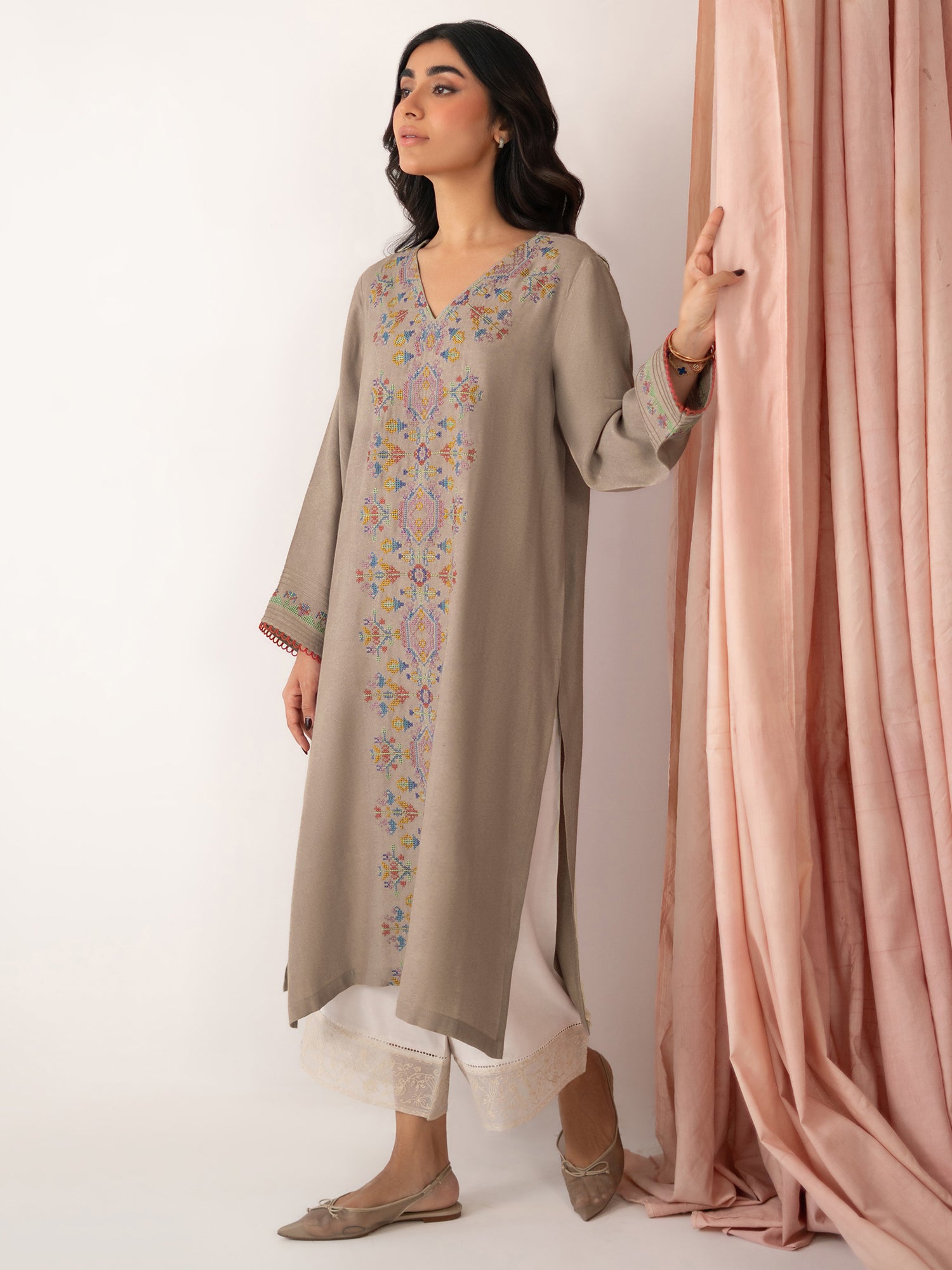 Embroidered Kurta