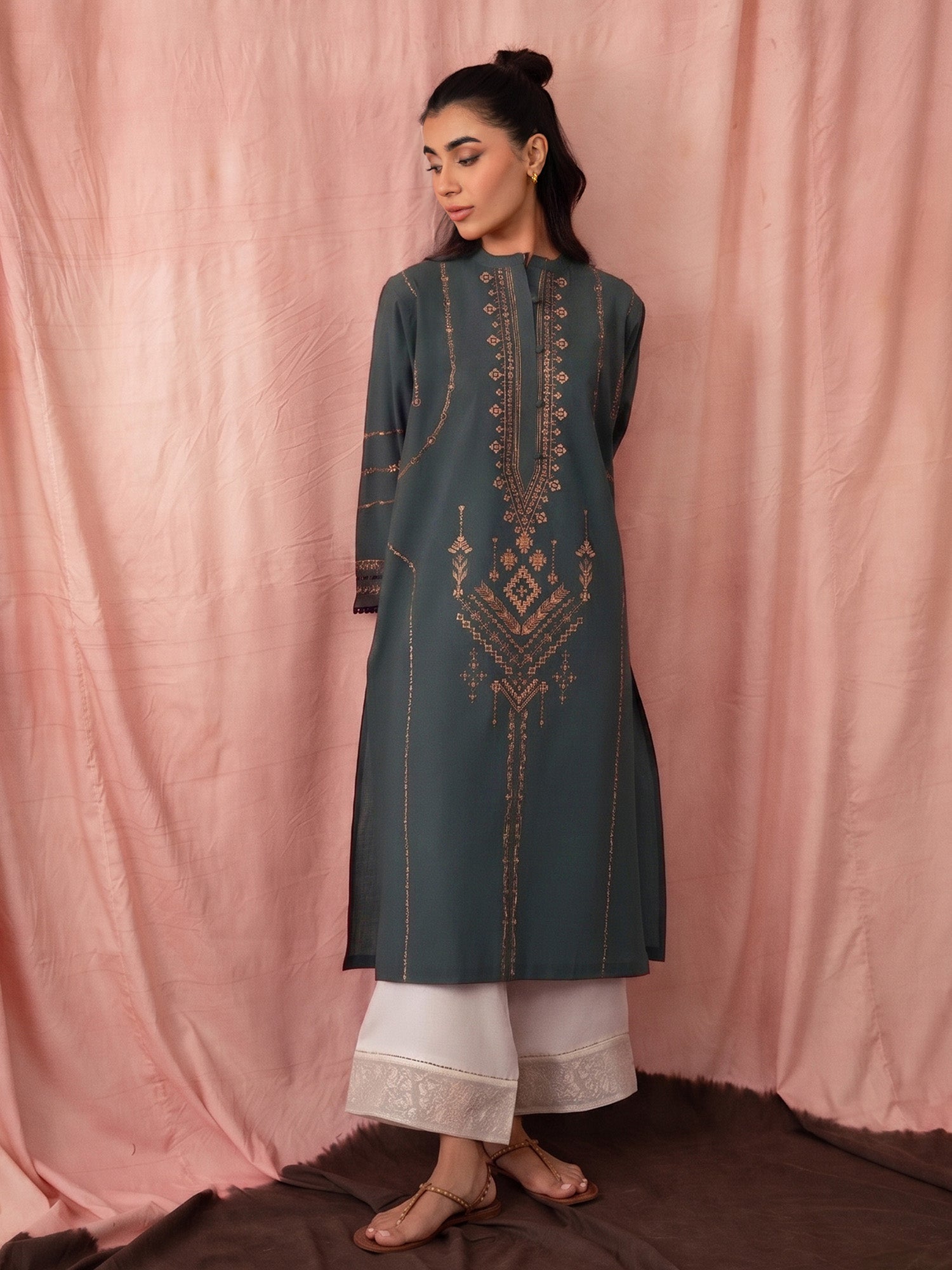 Embroidered Kurta