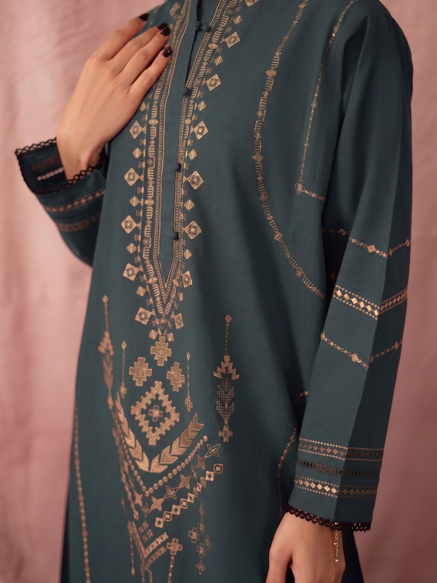 Embroidered Kurta
