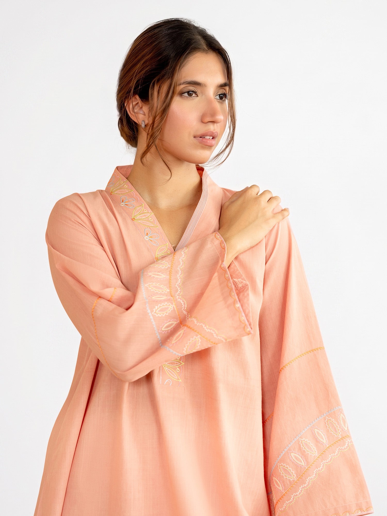 2-Piece Embroidered Set