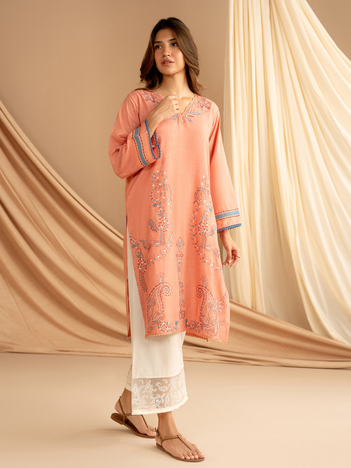Embroidered Kurta